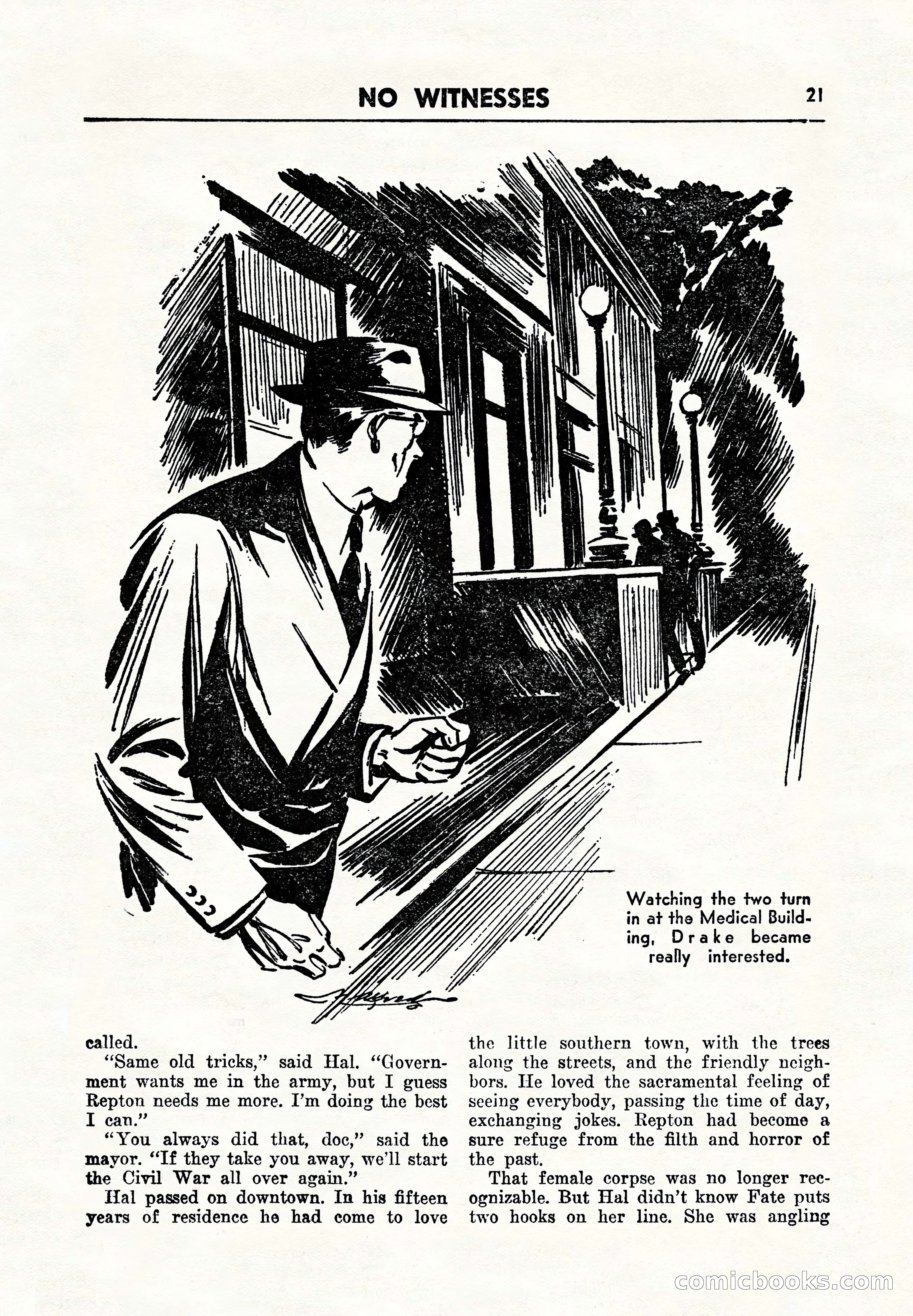 Super Detective, November 1945 — page 23 of 100