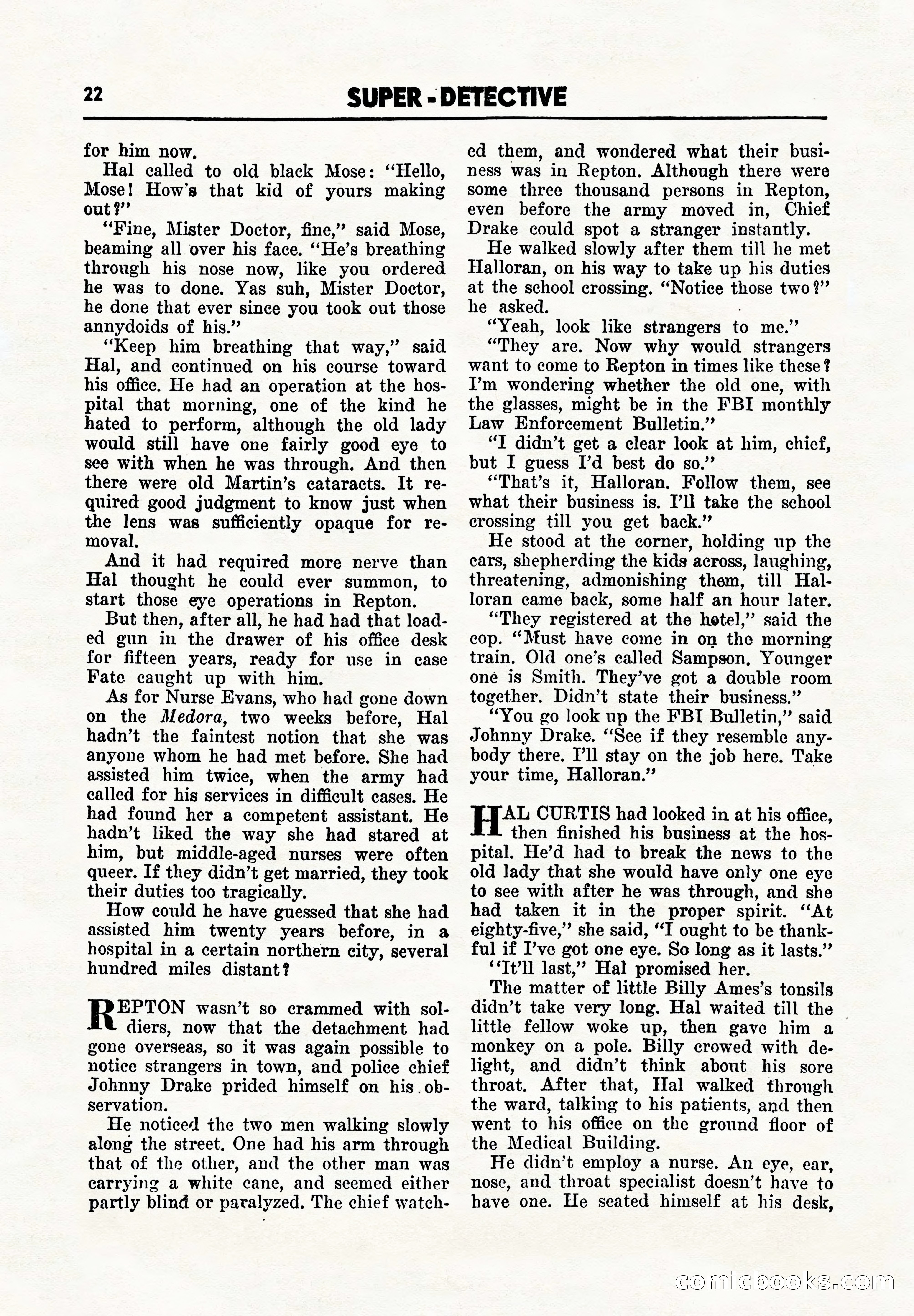 Super Detective, November 1945 — page 24 of 100