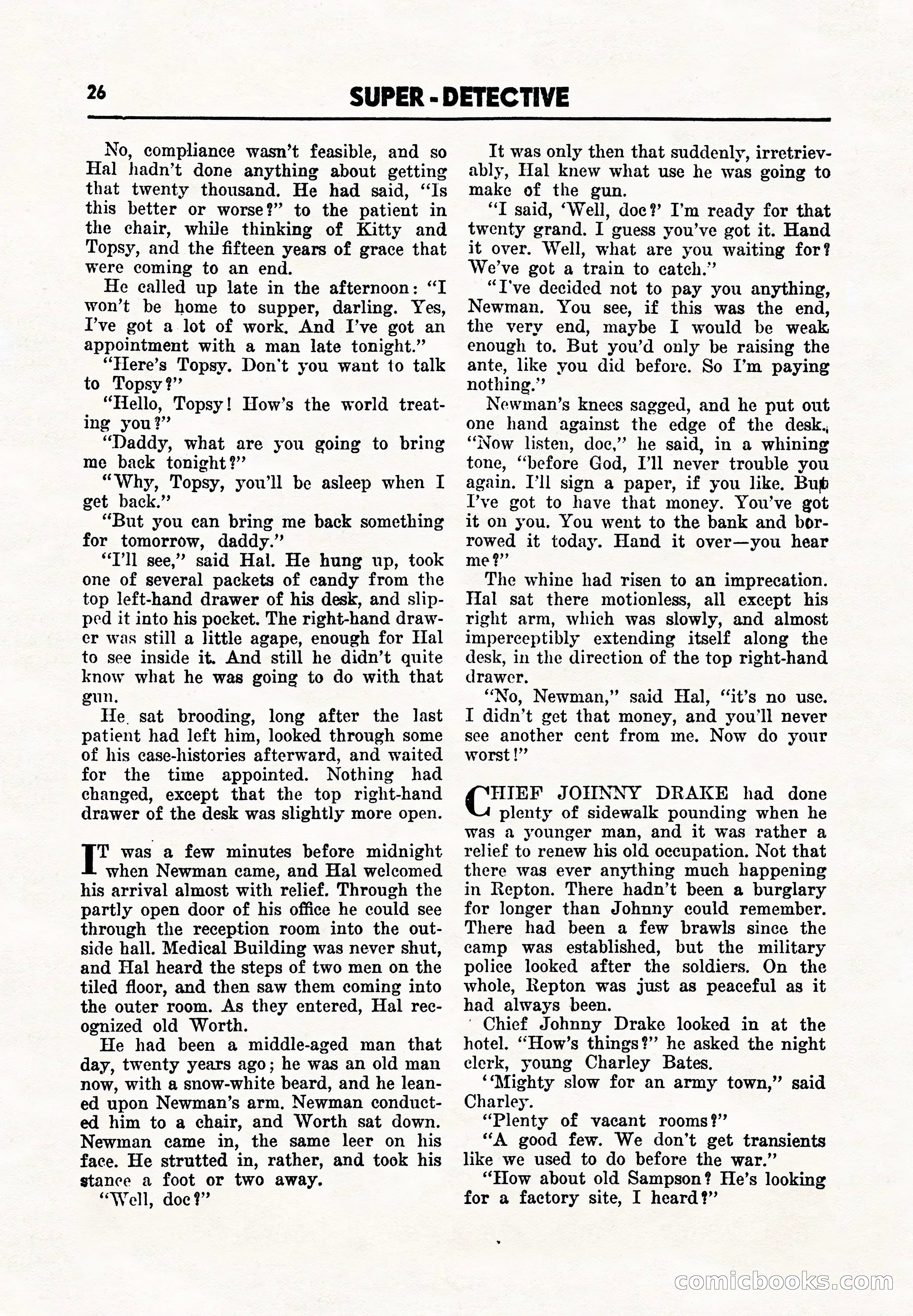 Super Detective, November 1945 — page 28 of 100