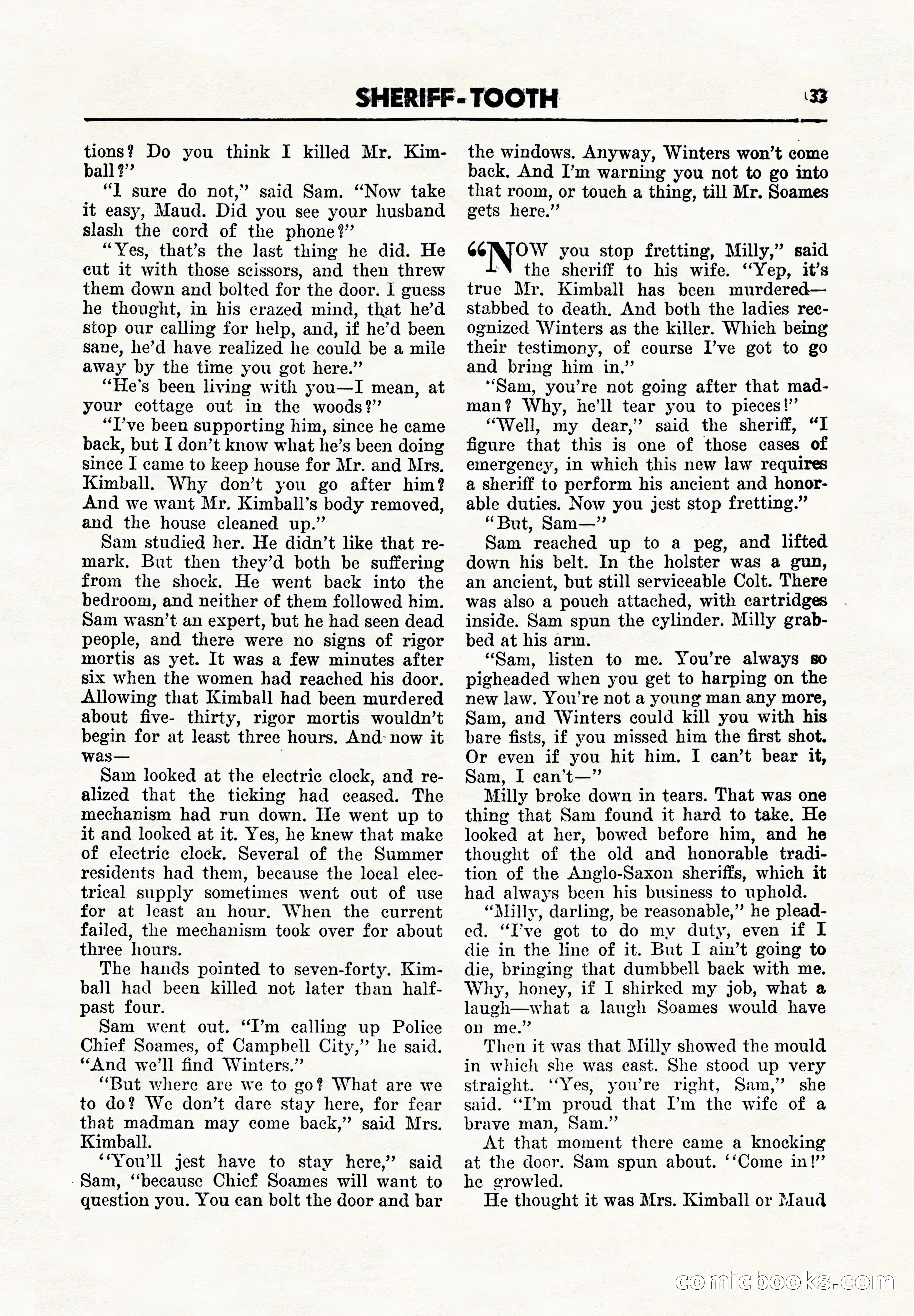 Super Detective, November 1945 — page 35 of 100