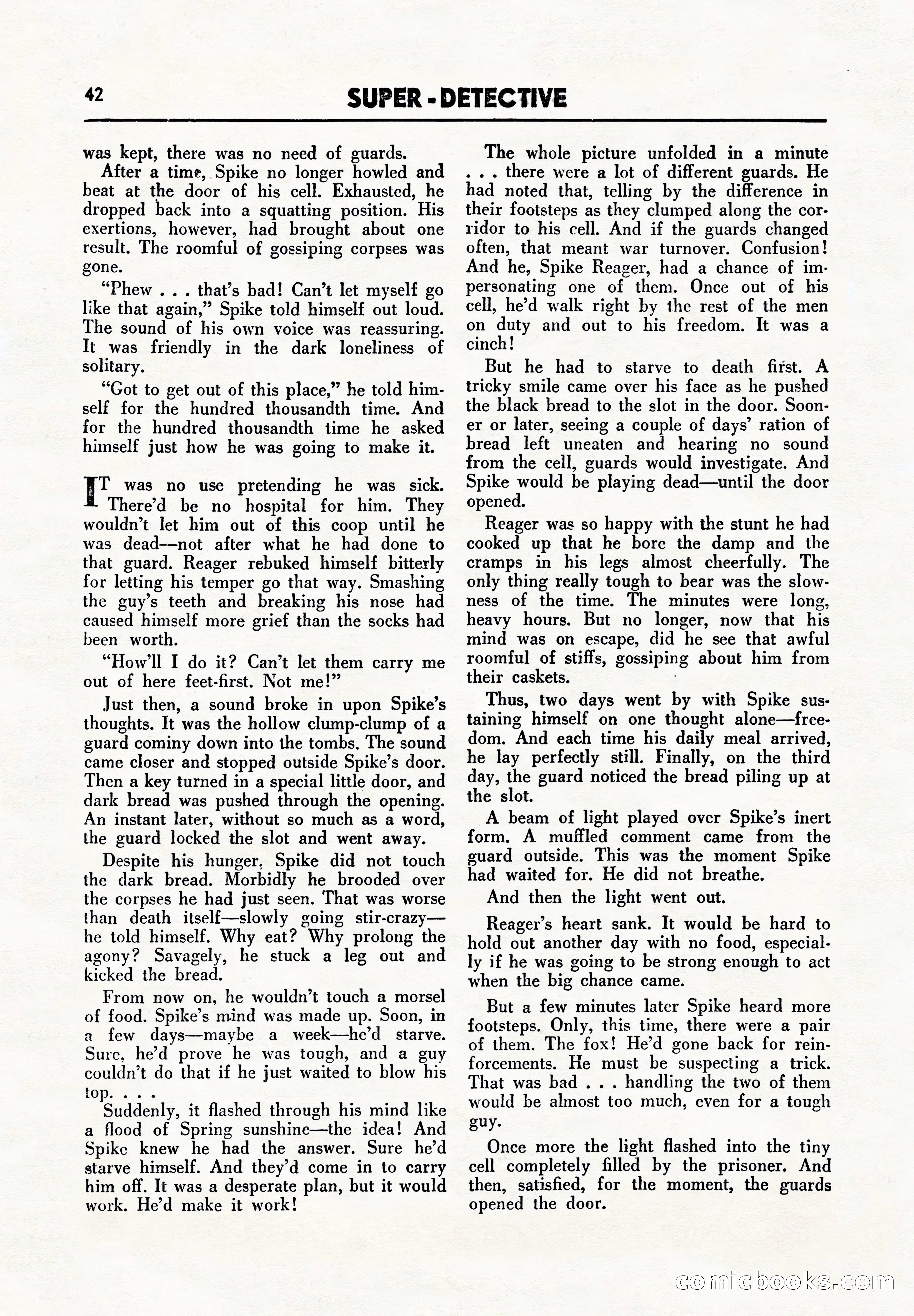 Super Detective, November 1945 — page 44 of 100