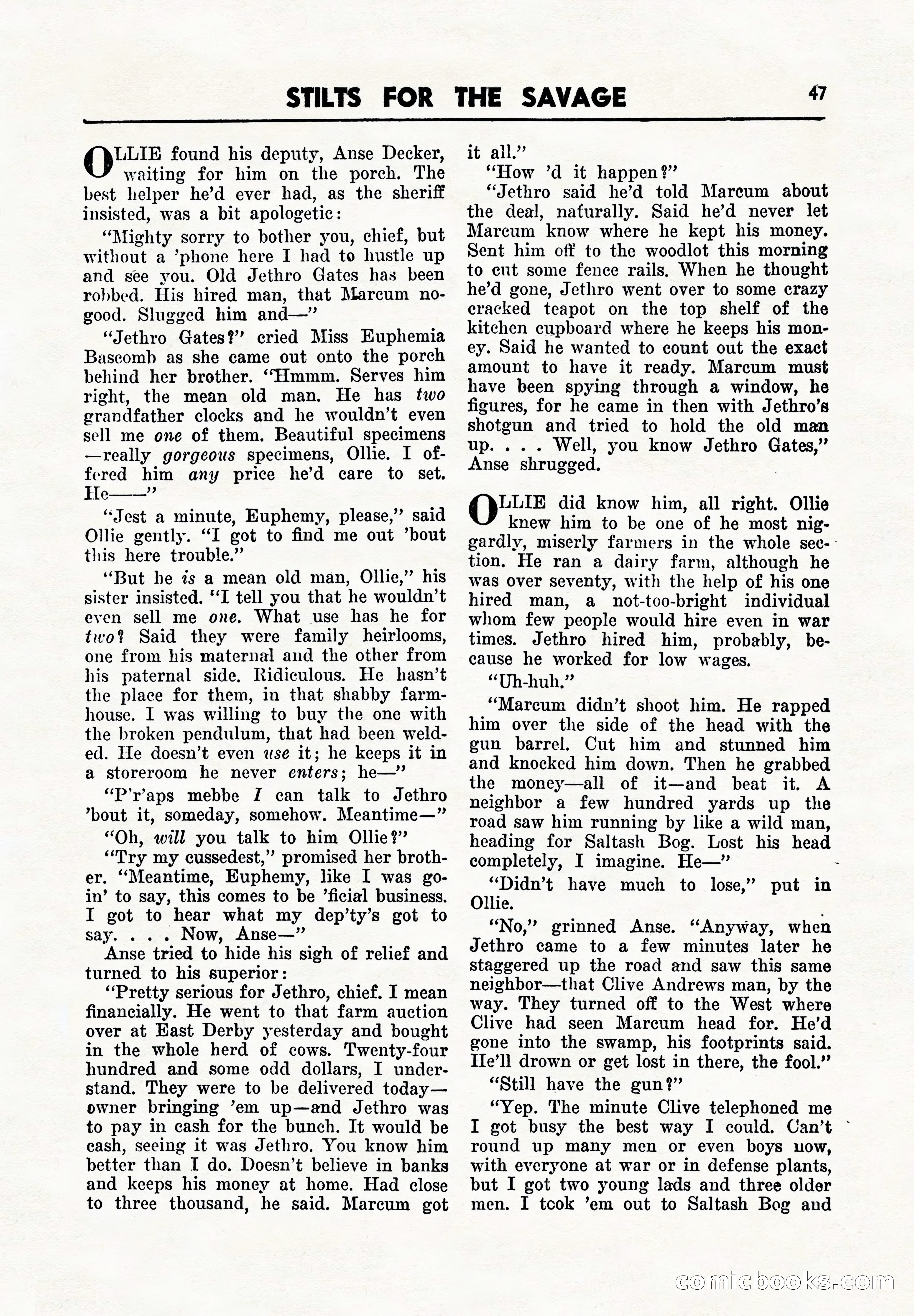 Super Detective, November 1945 — page 49 of 100