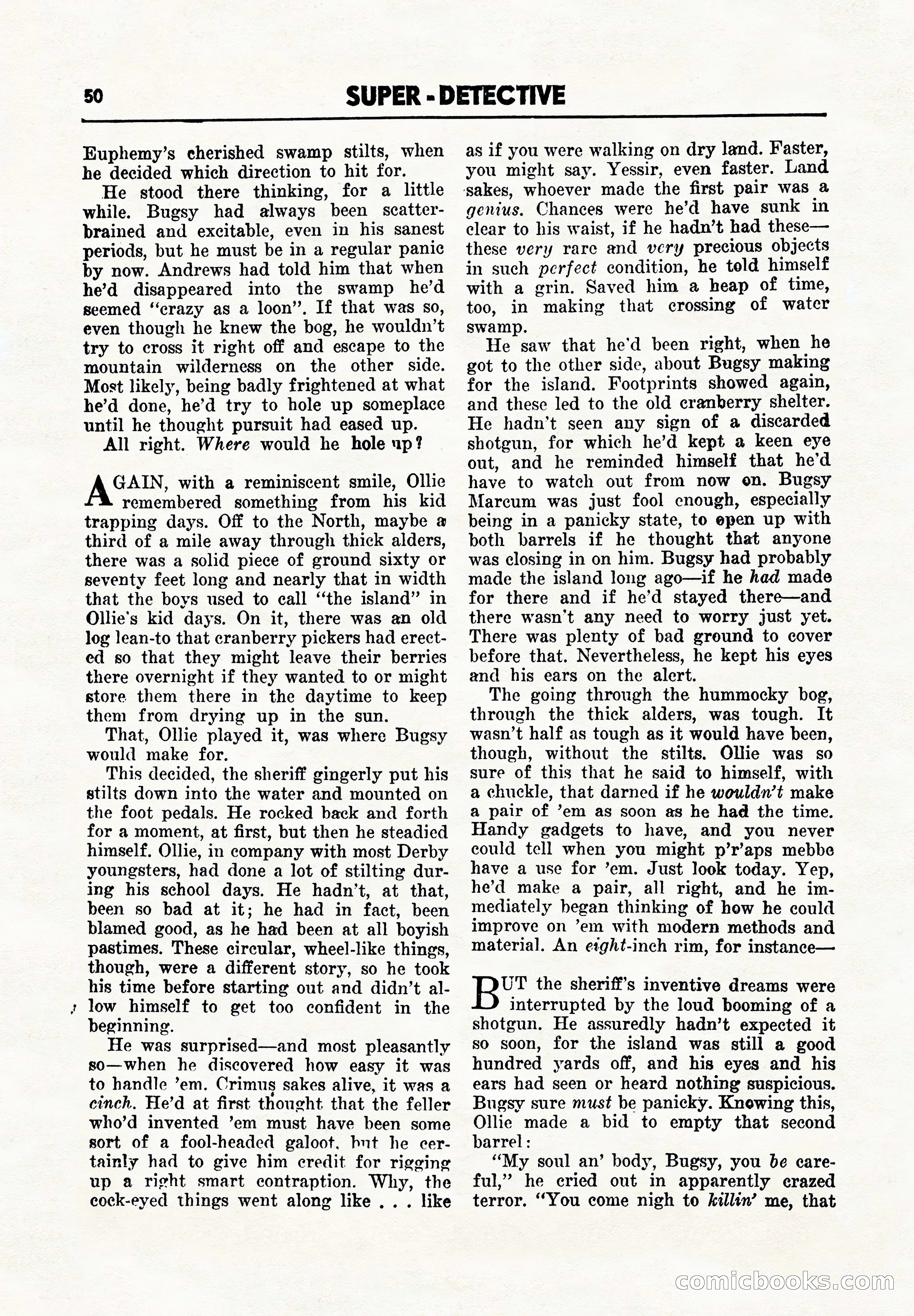 Super Detective, November 1945 — page 52 of 100