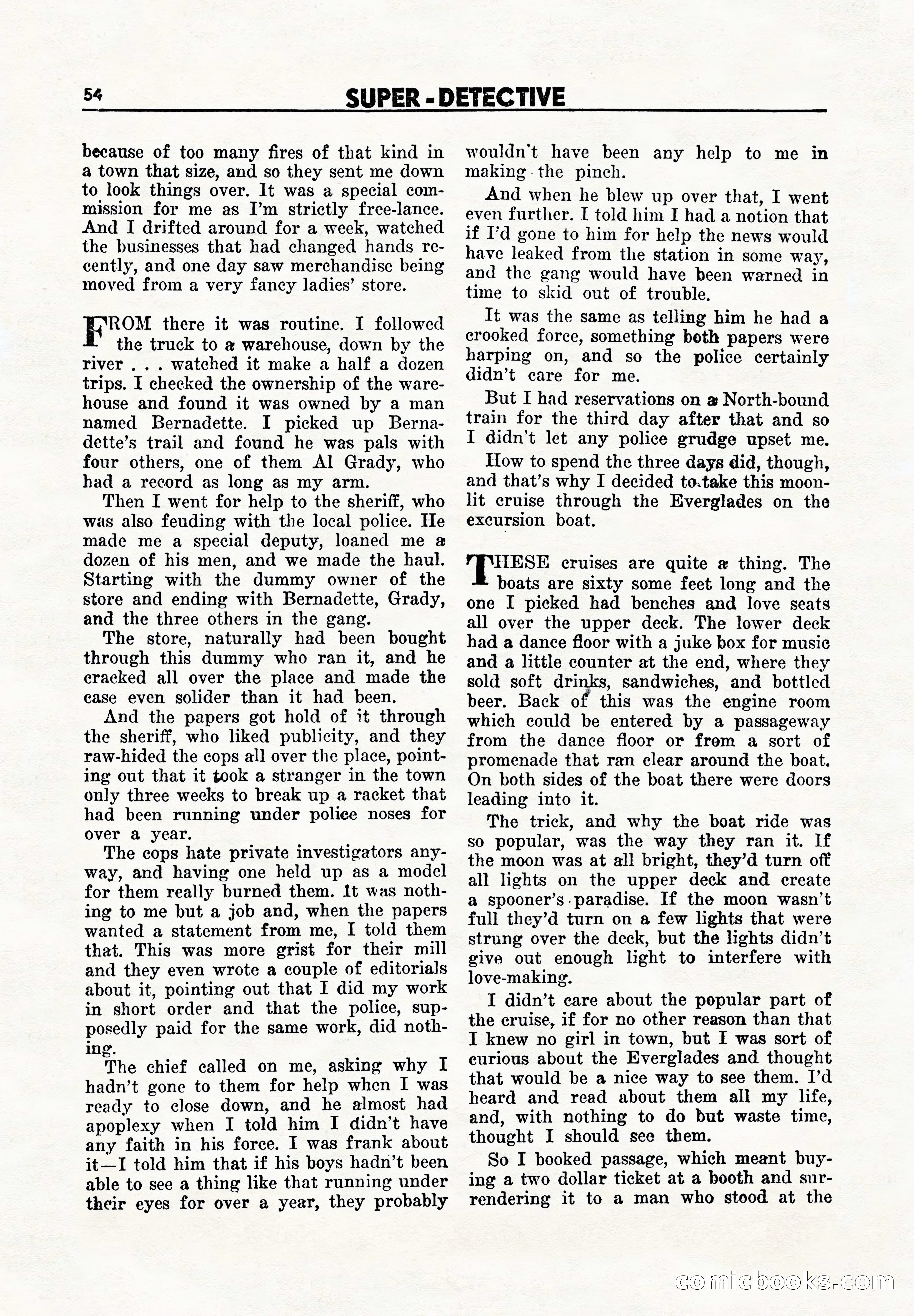 Super Detective, November 1945 — page 56 of 100