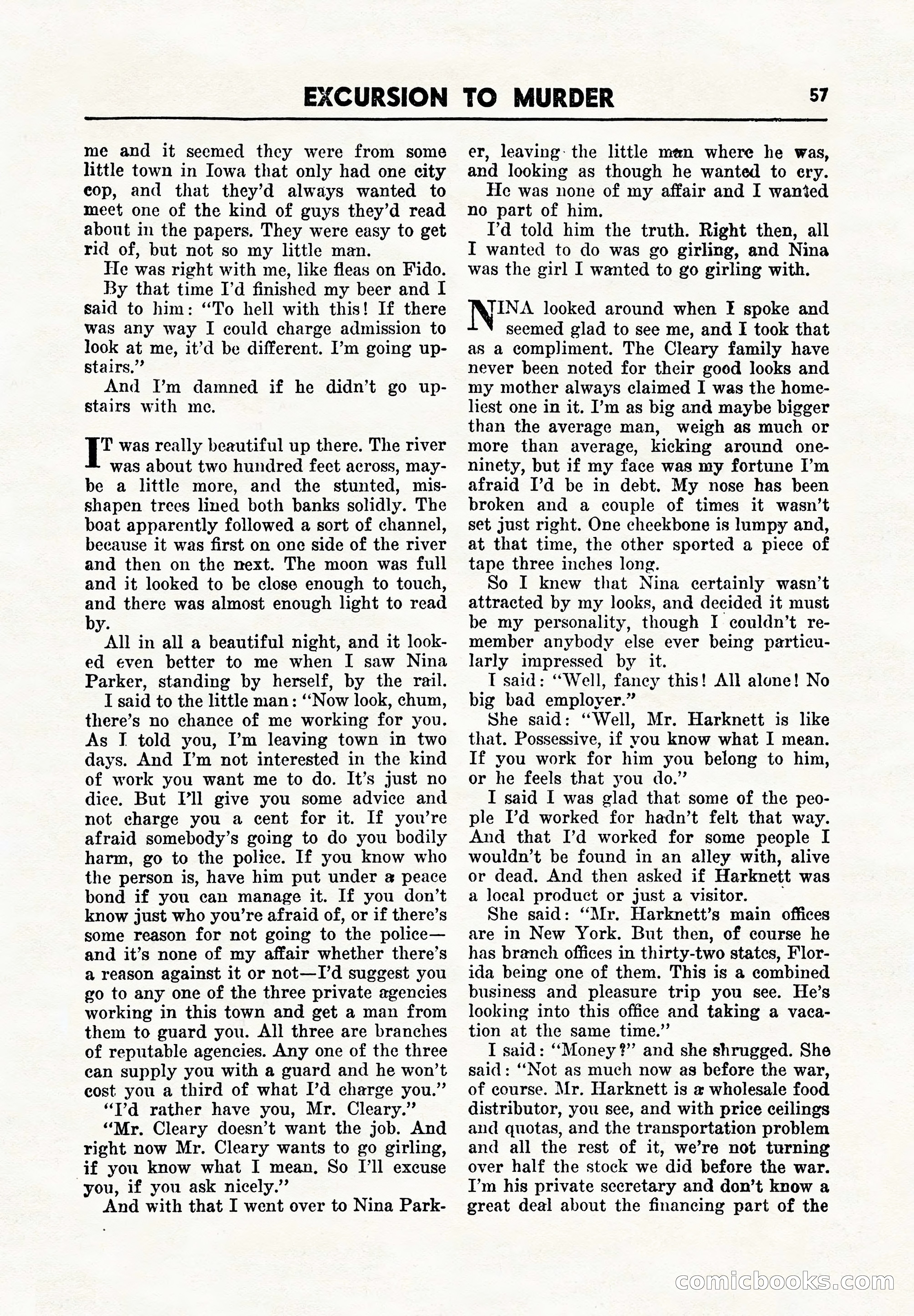 Super Detective, November 1945 — page 59 of 100