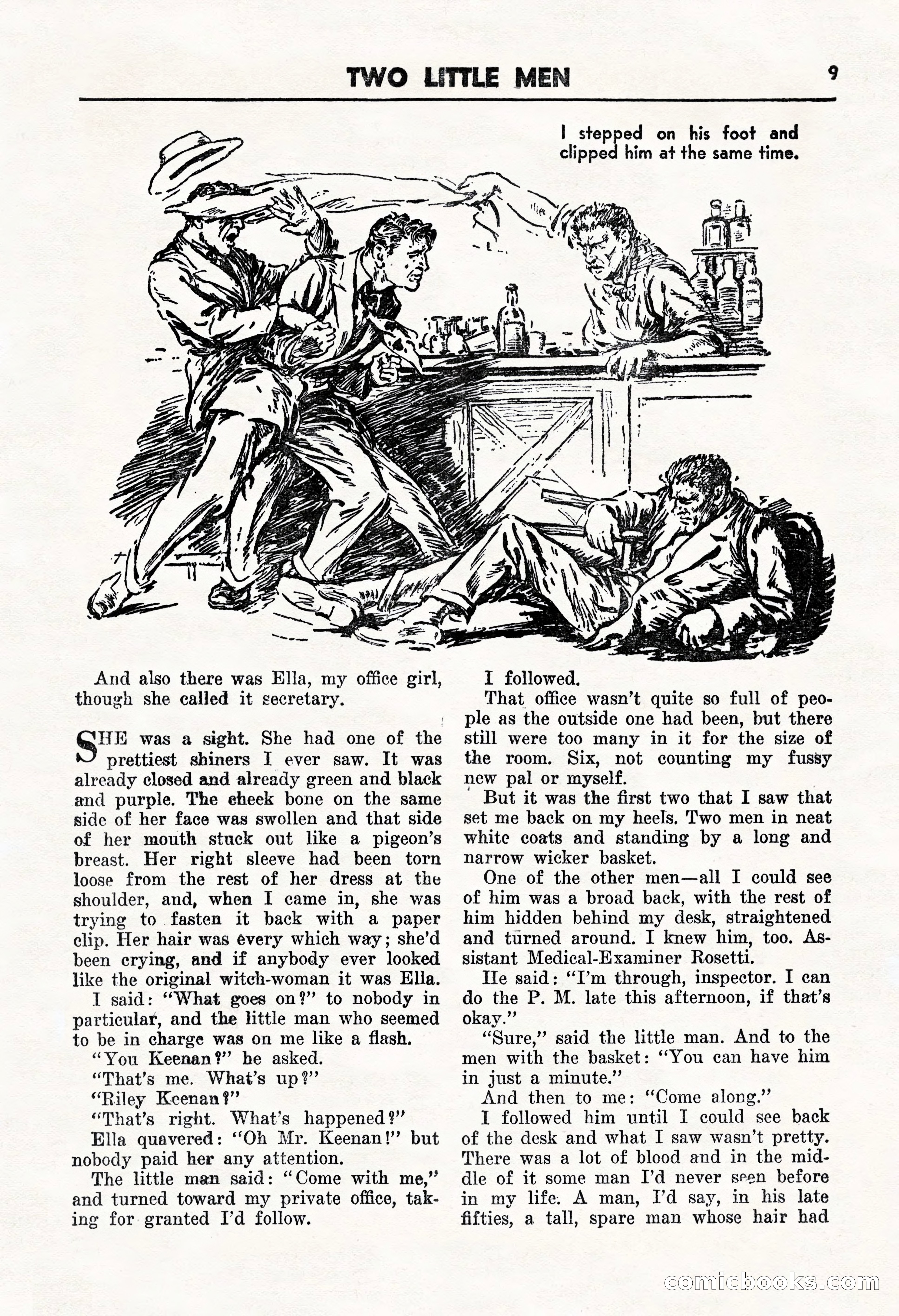 Super Detective, January 1946 — page 11 of 100