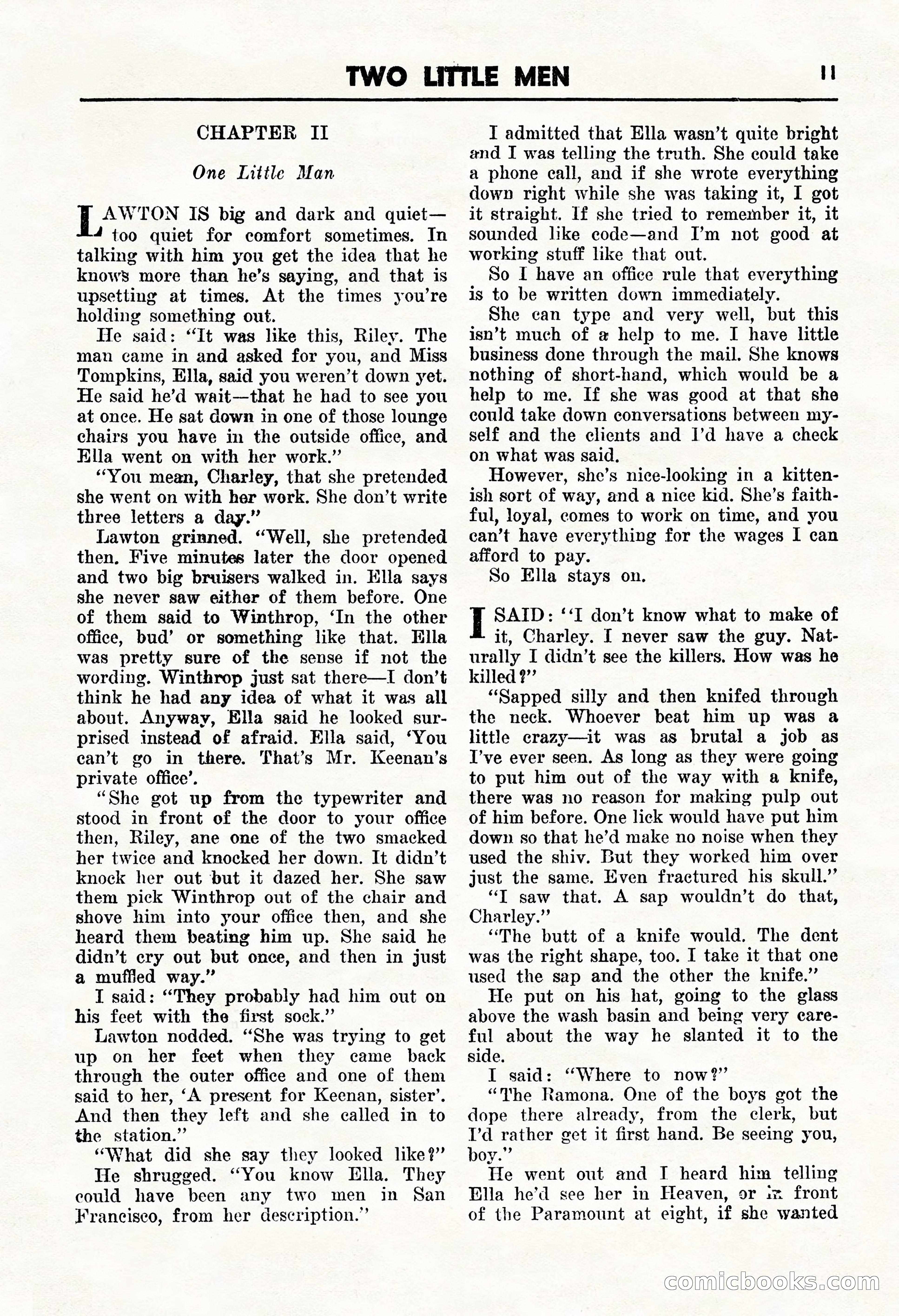 Super Detective, January 1946 — page 13 of 100