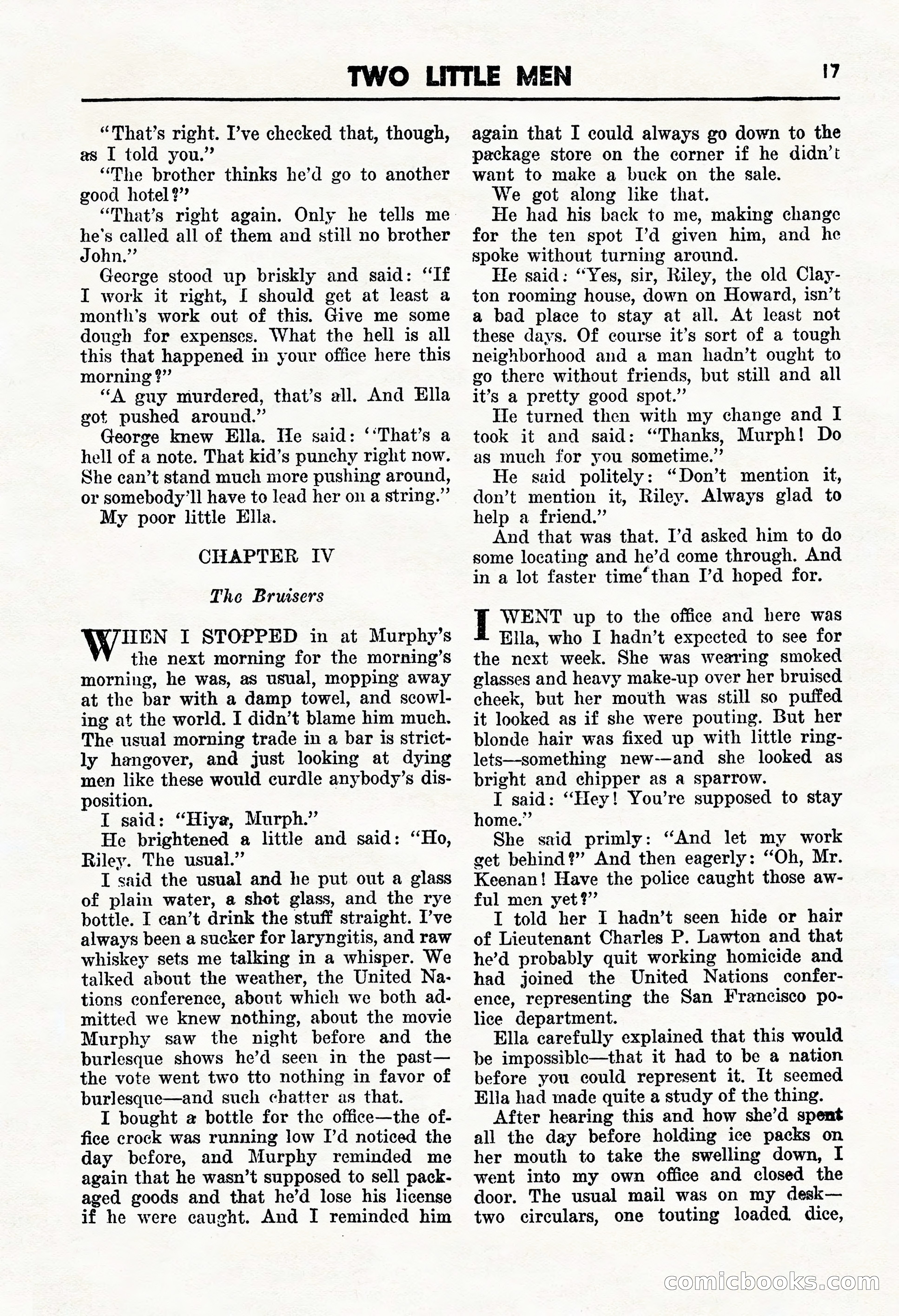 Super Detective, January 1946 — page 19 of 100