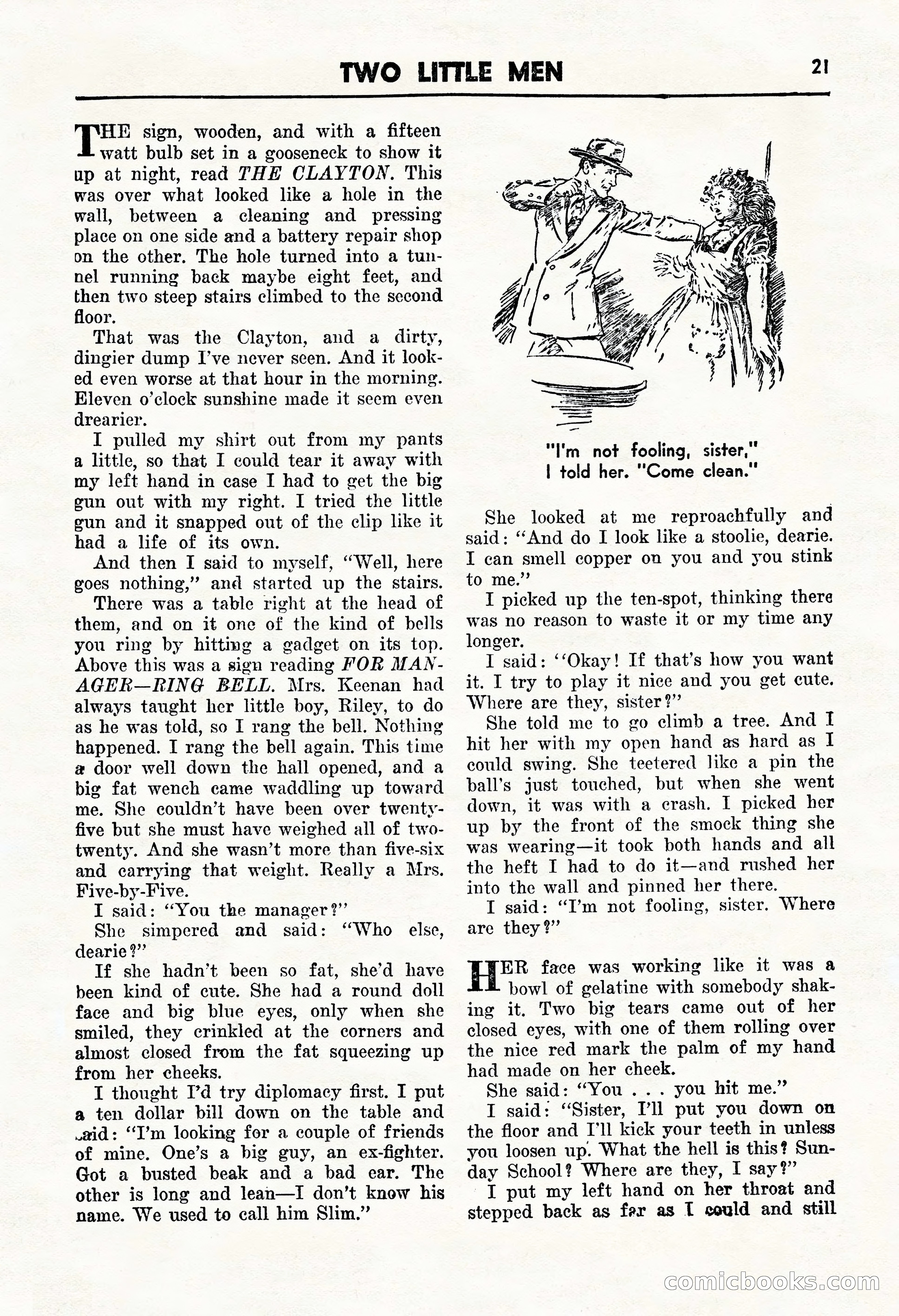 Super Detective, January 1946 — page 23 of 100