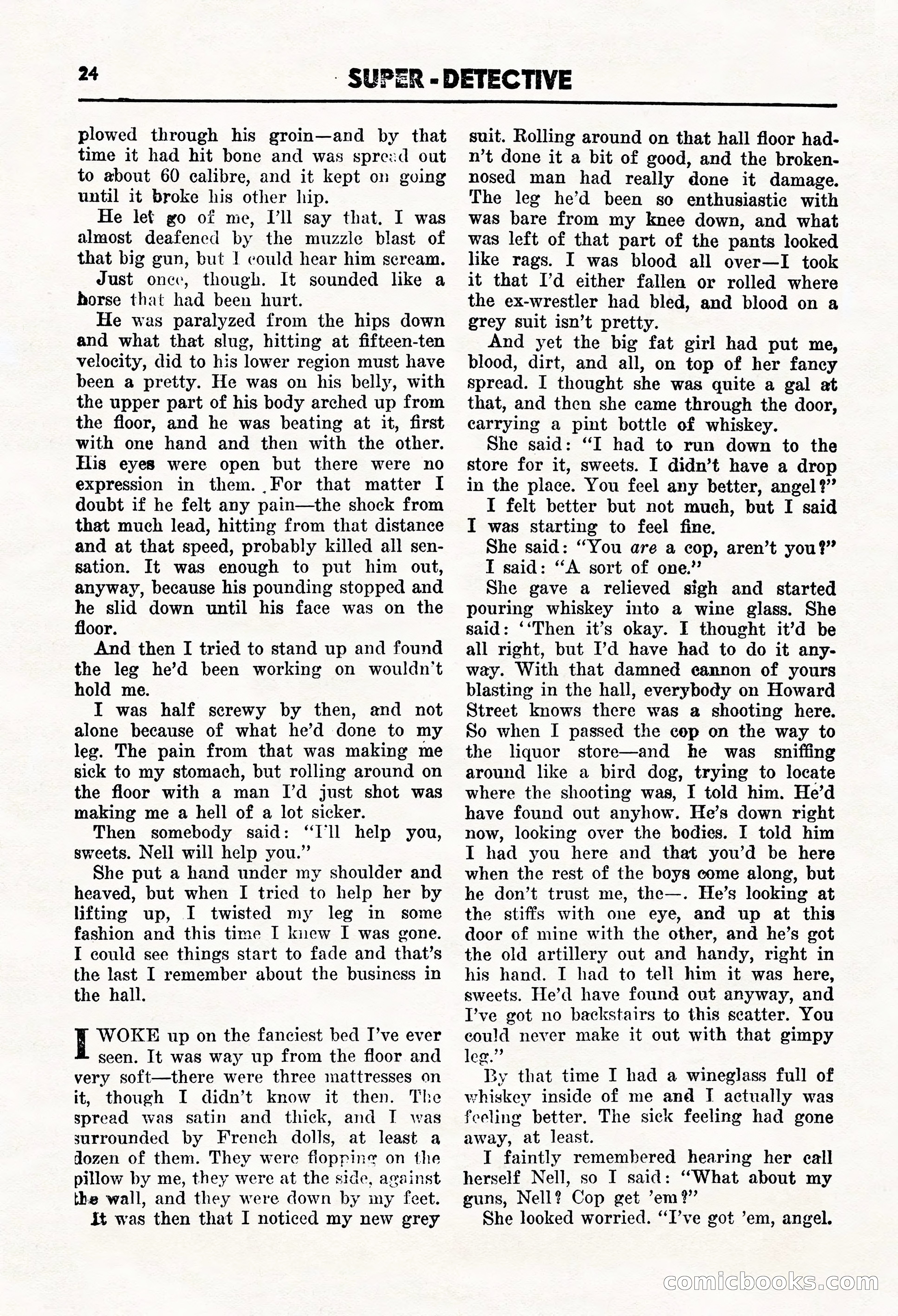 Super Detective, January 1946 — page 26 of 100