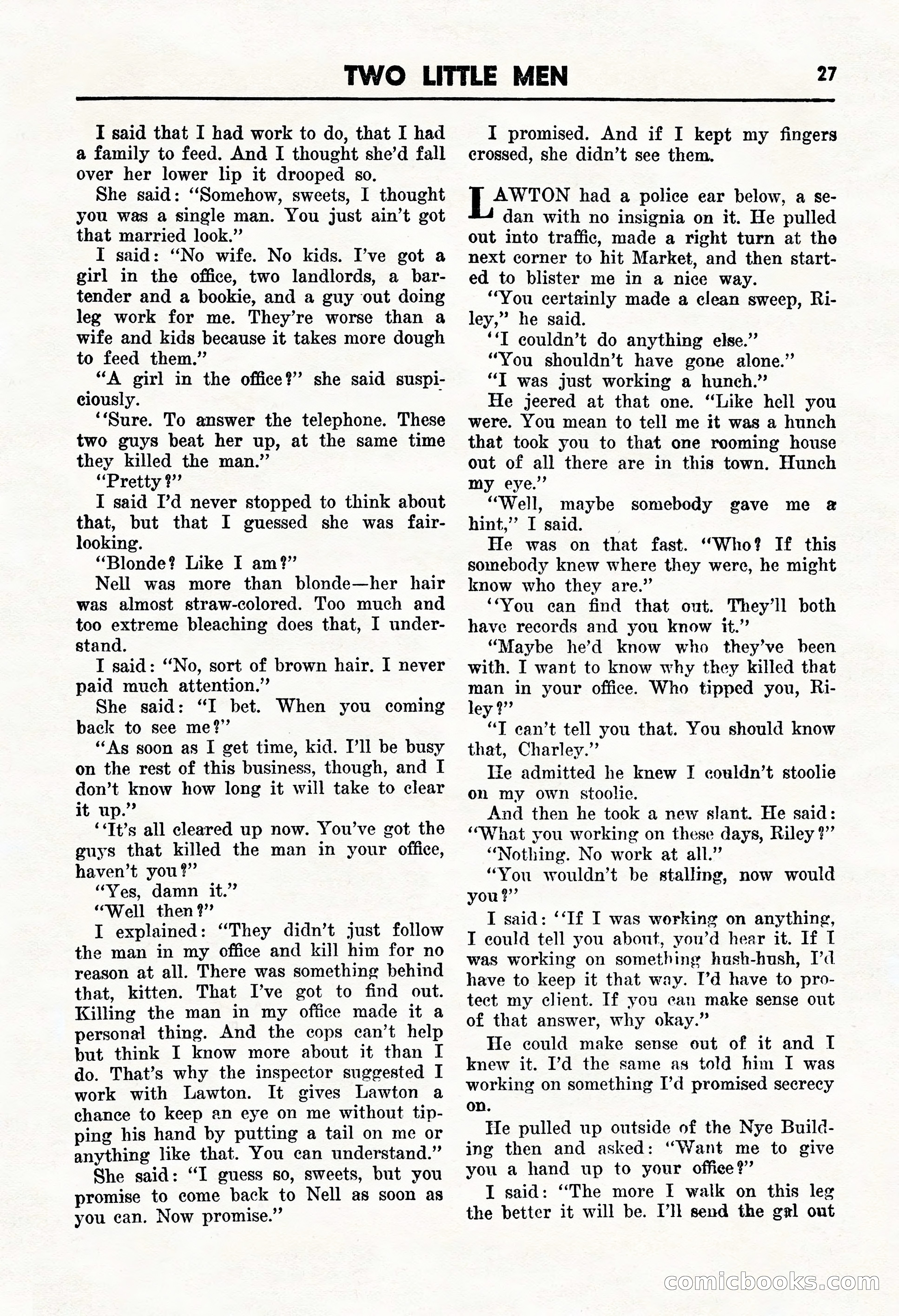 Super Detective, January 1946 — page 29 of 100