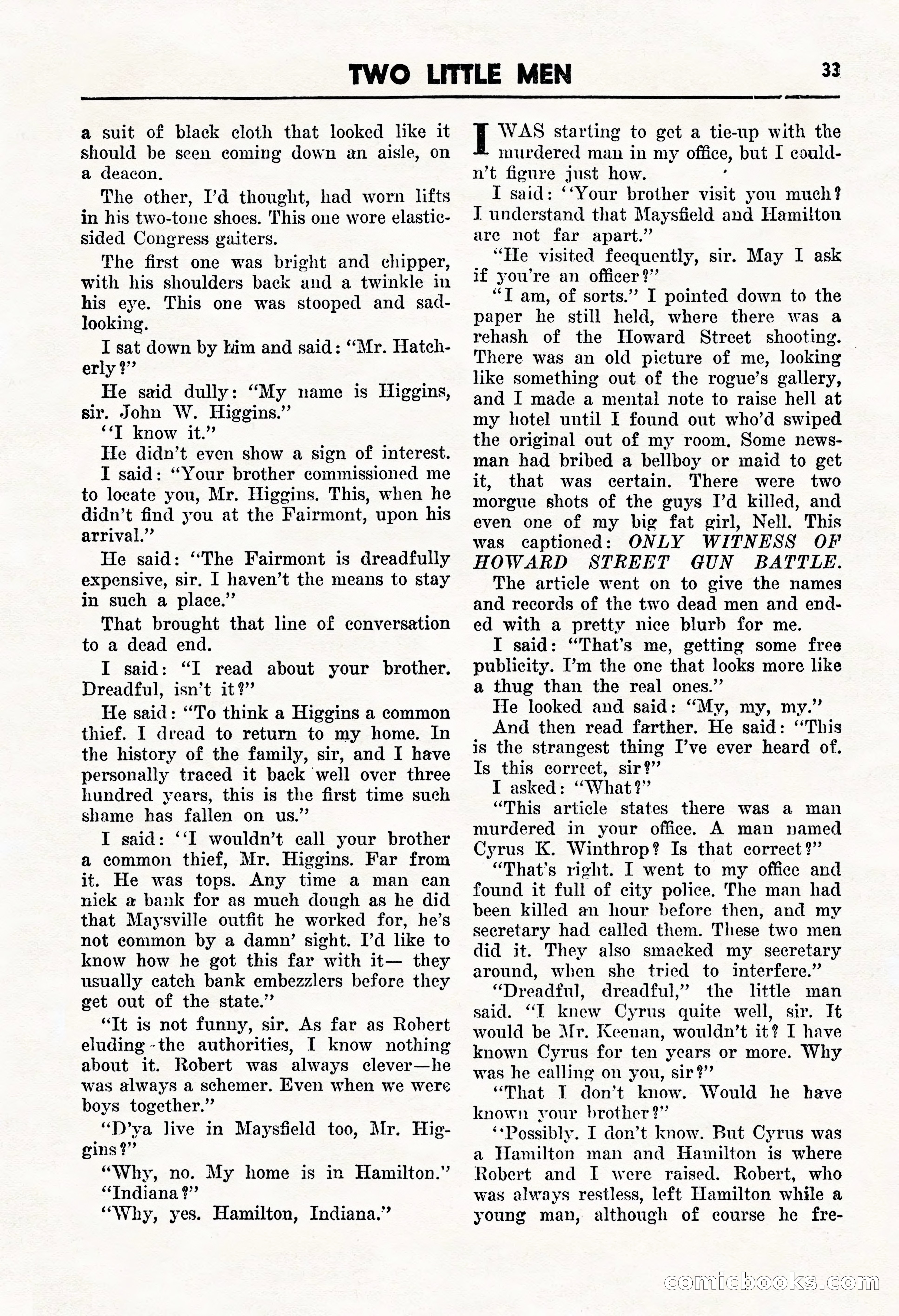 Super Detective, January 1946 — page 35 of 100