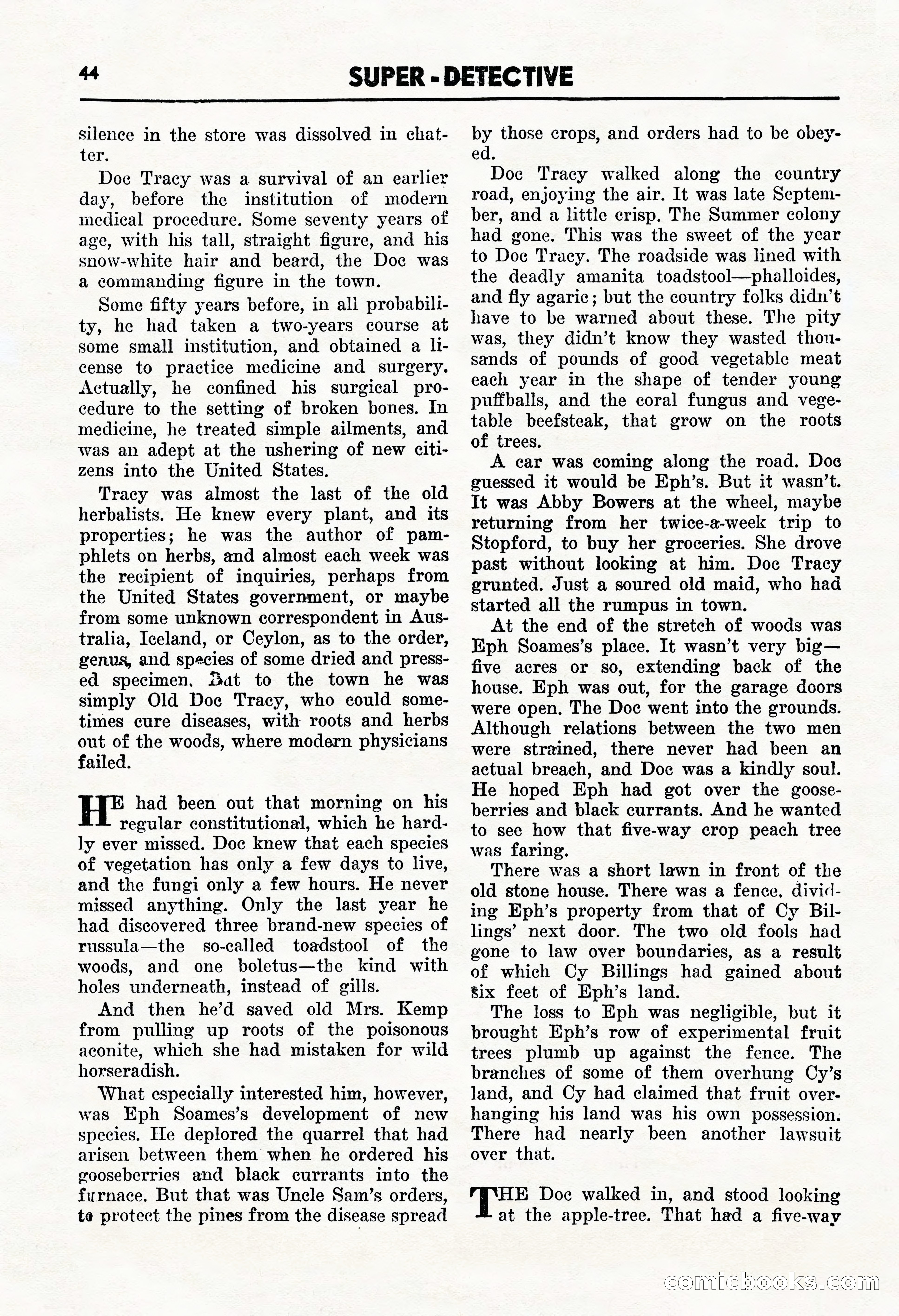 Super Detective, January 1946 — page 46 of 100