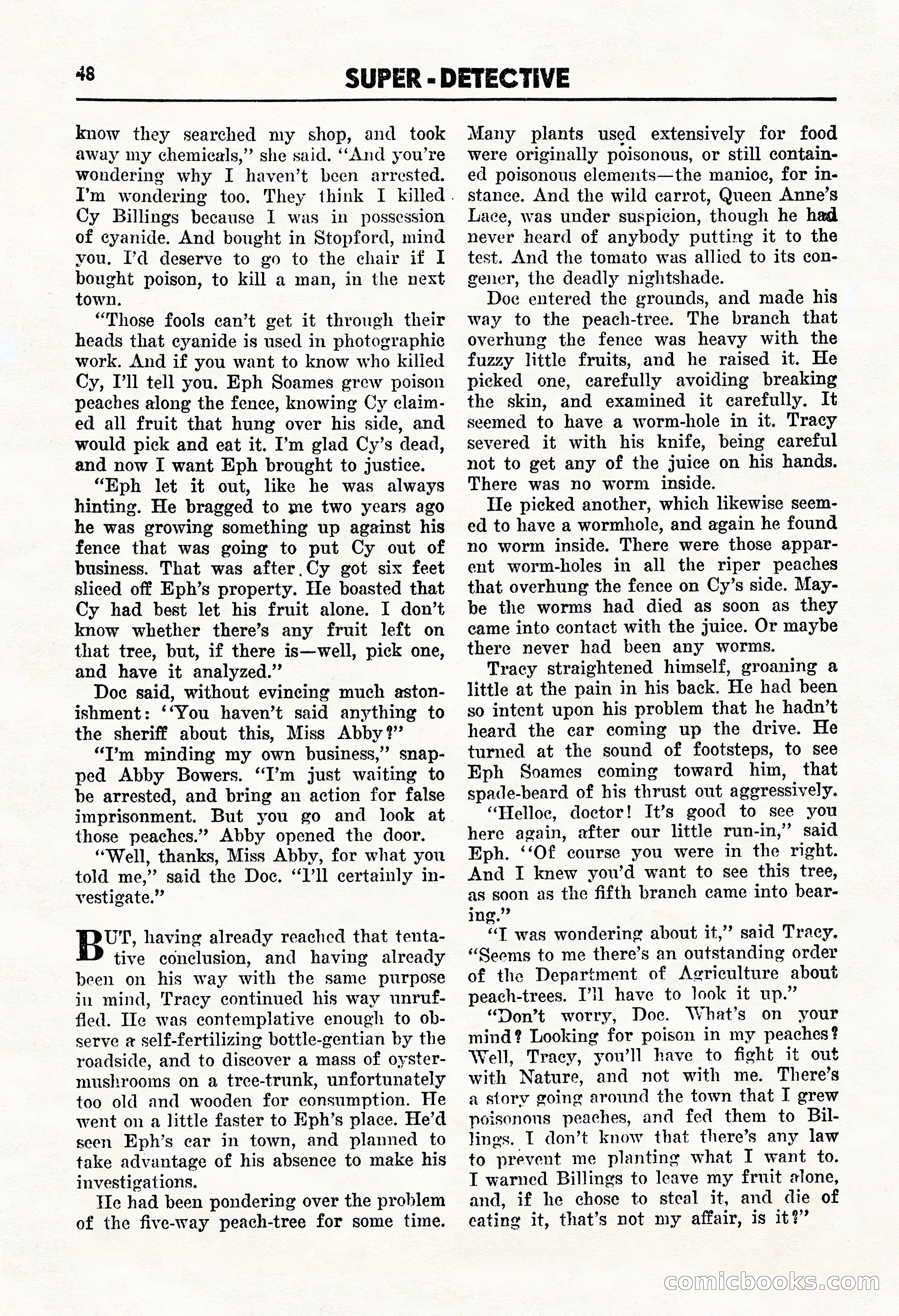 Super Detective, January 1946 — page 50 of 100