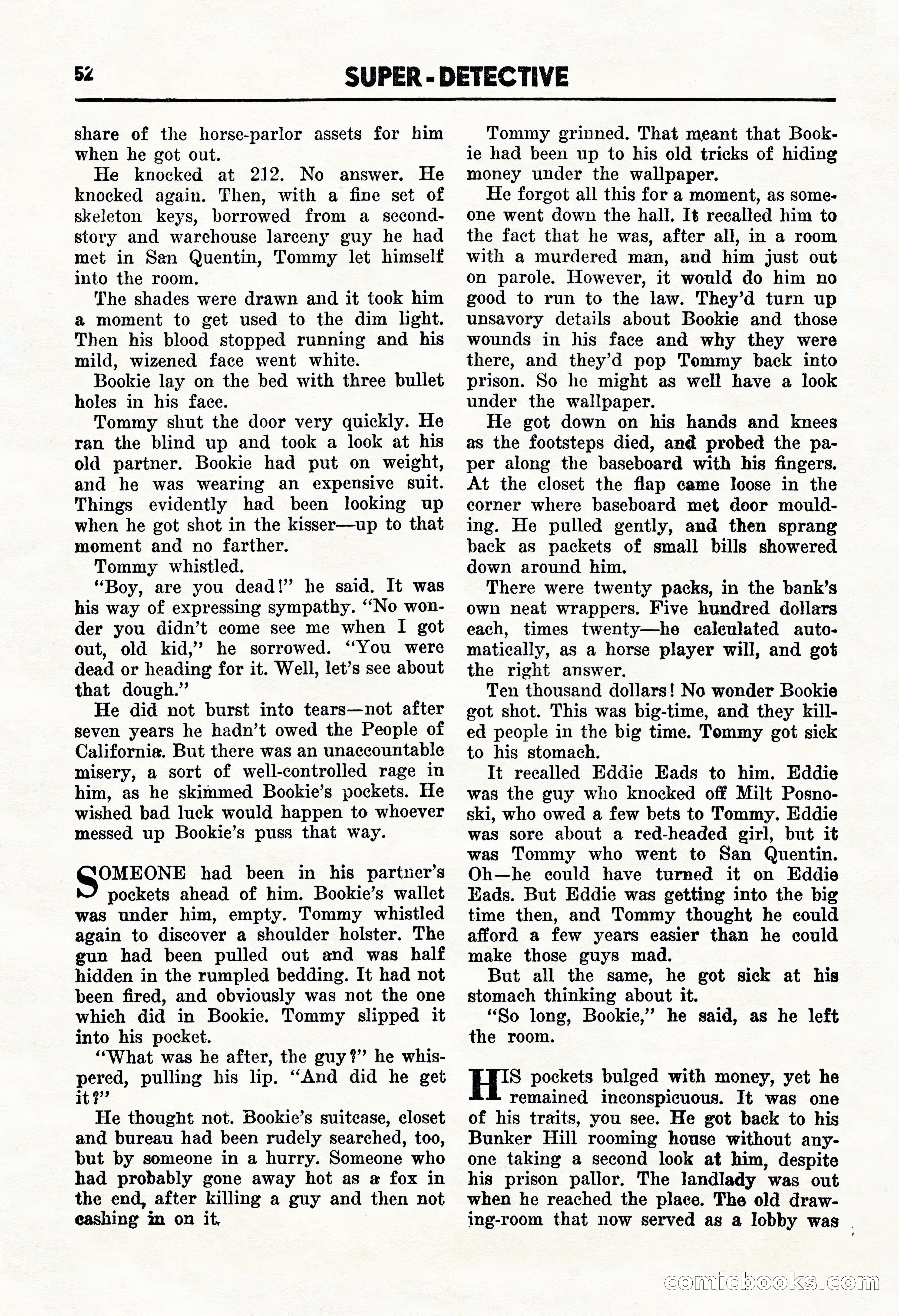 Super Detective, January 1946 — page 54 of 100