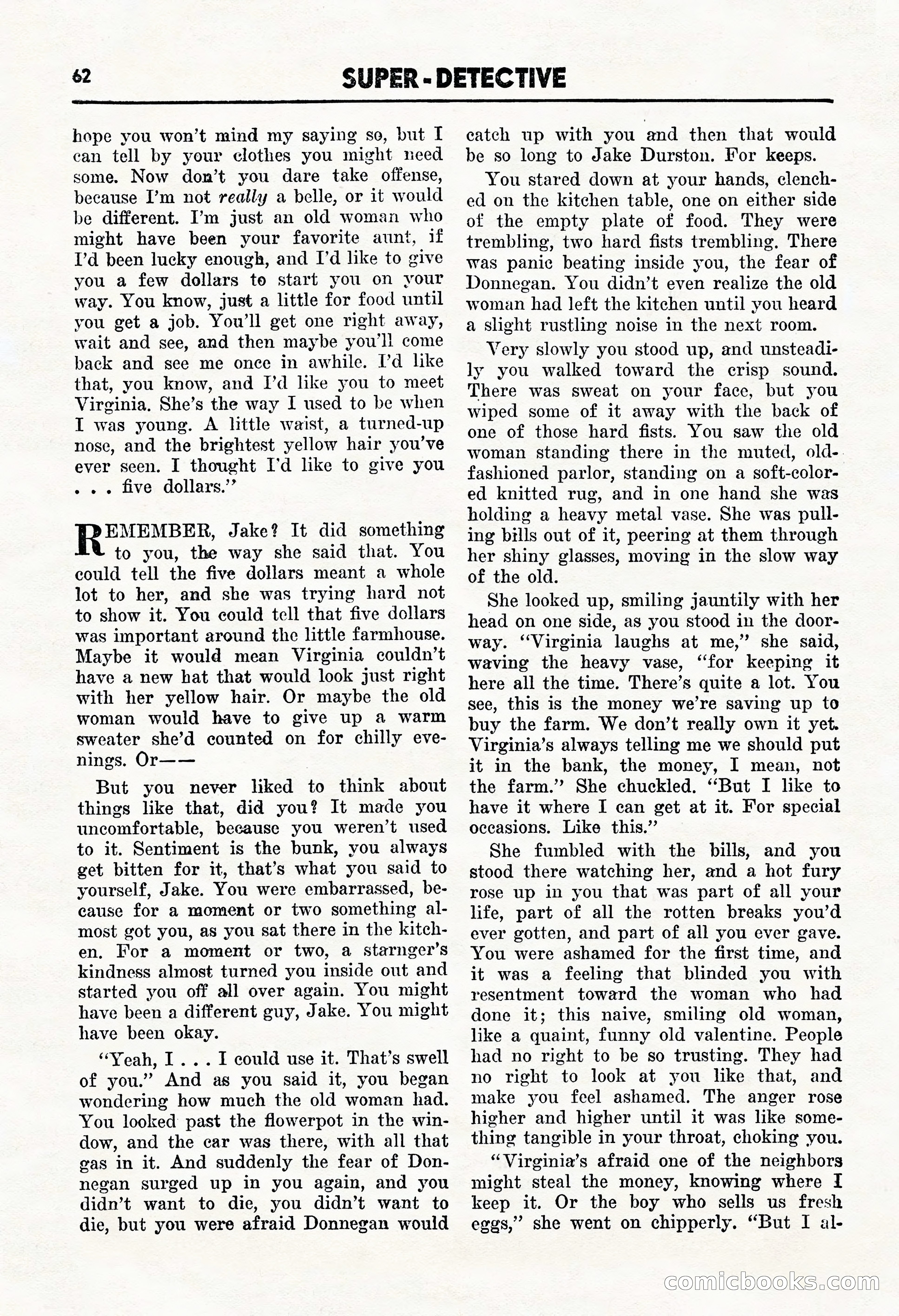 Super Detective, January 1946 — page 64 of 100