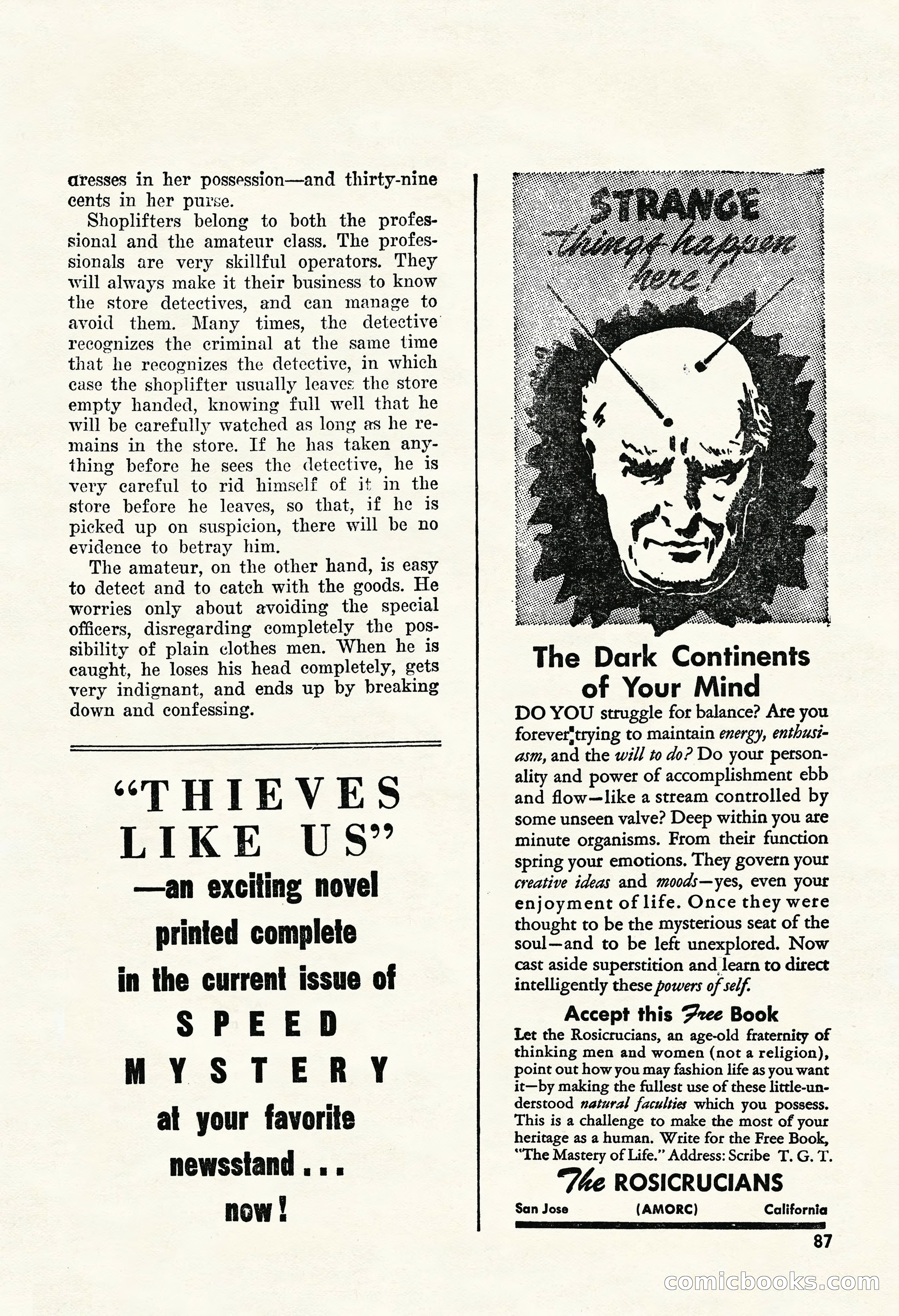 Super Detective, January 1946 — page 89 of 100
