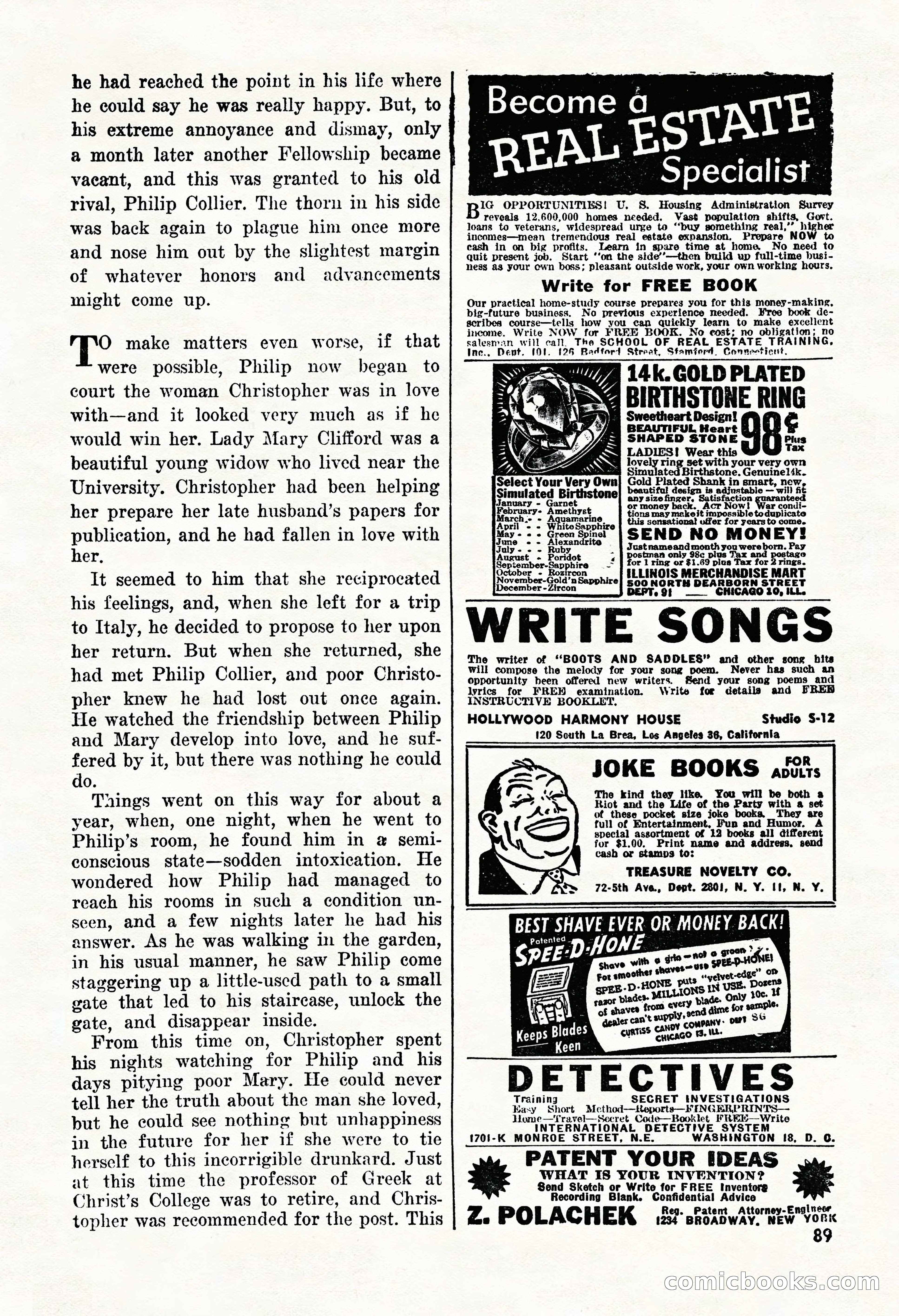 Super Detective, January 1946 — page 91 of 100