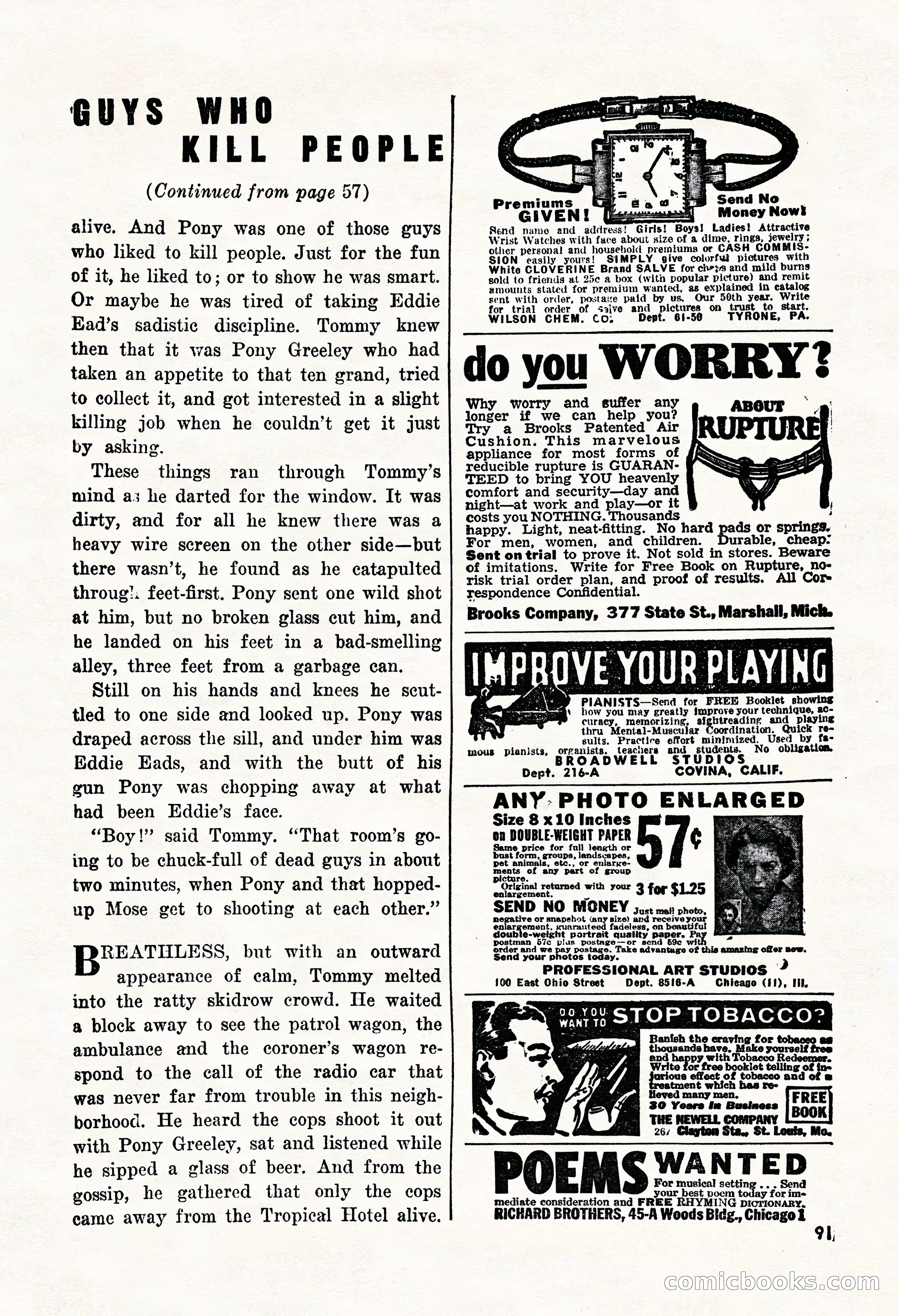 Super Detective, January 1946 — page 93 of 100