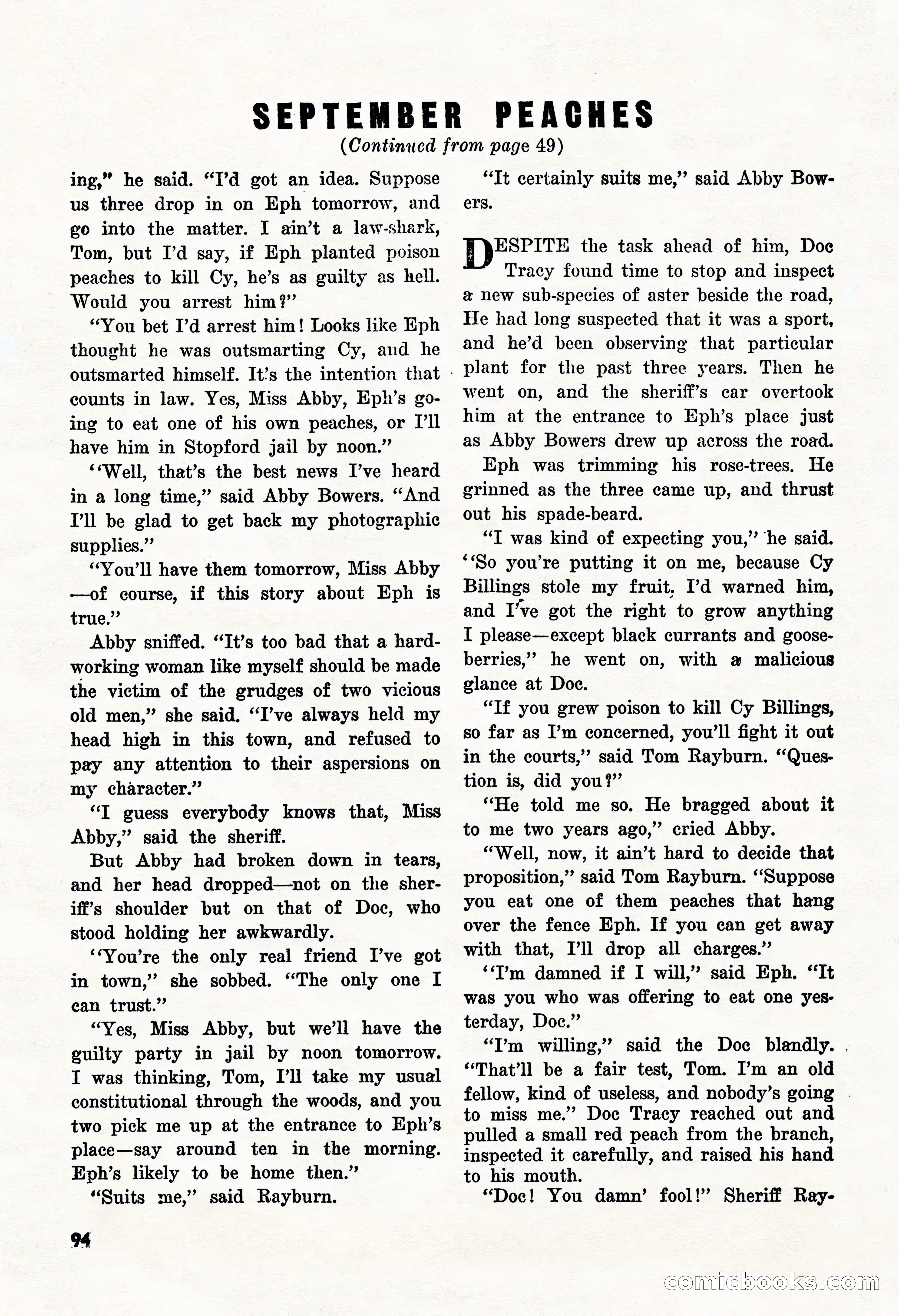 Super Detective, January 1946 — page 96 of 100