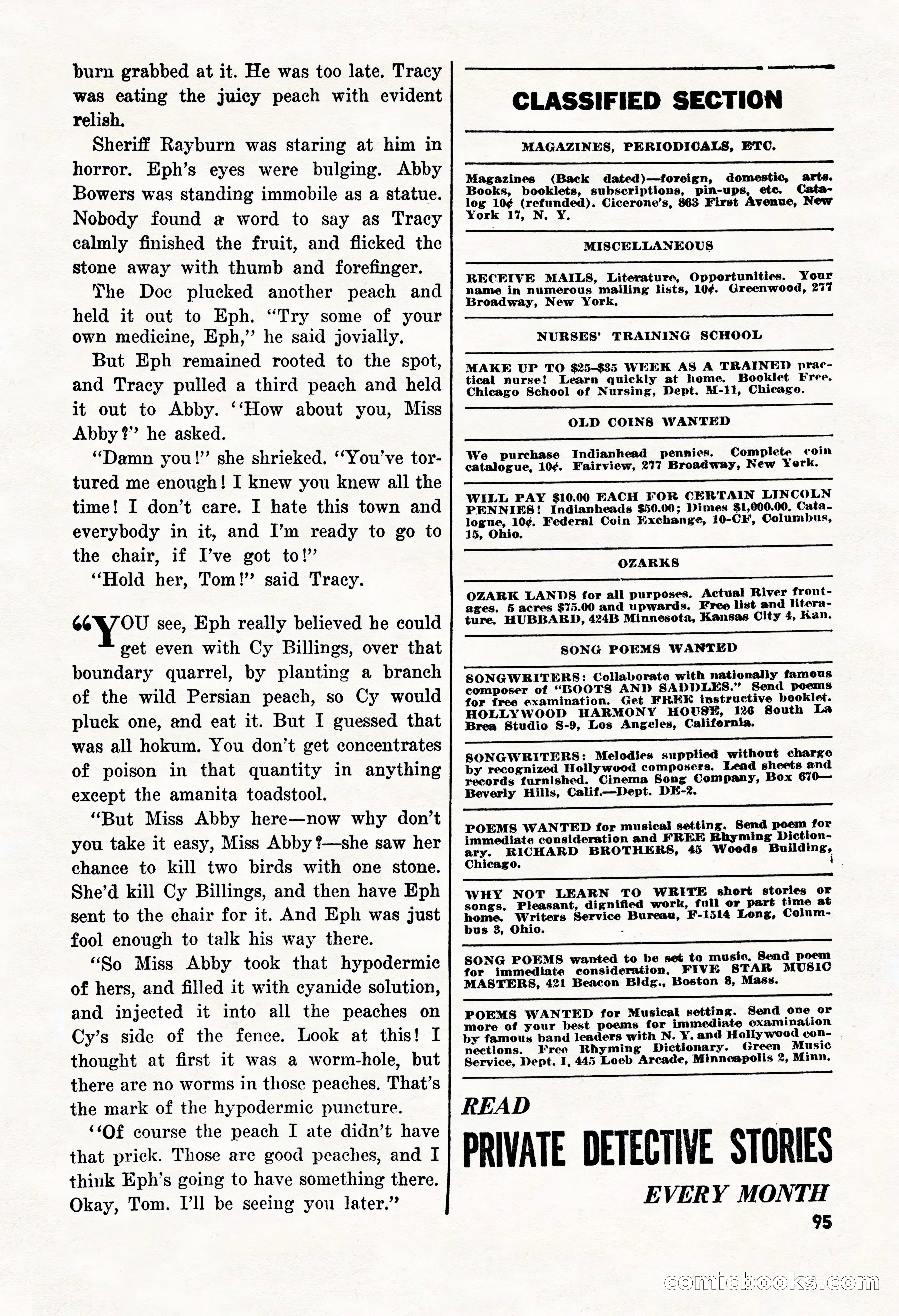 Super Detective, January 1946 — page 97 of 100