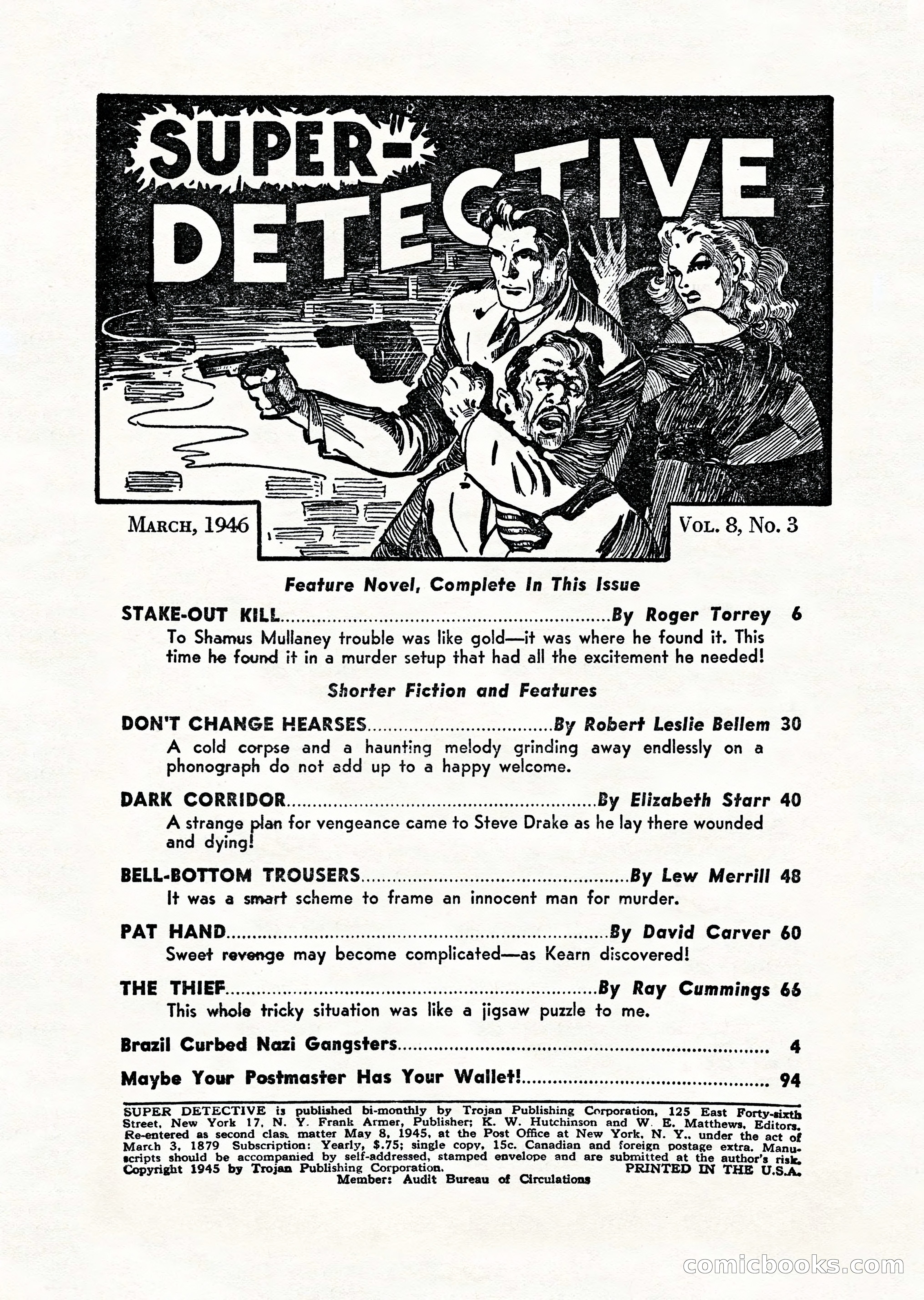 Super Detective, March 1946 — page 4 of 100