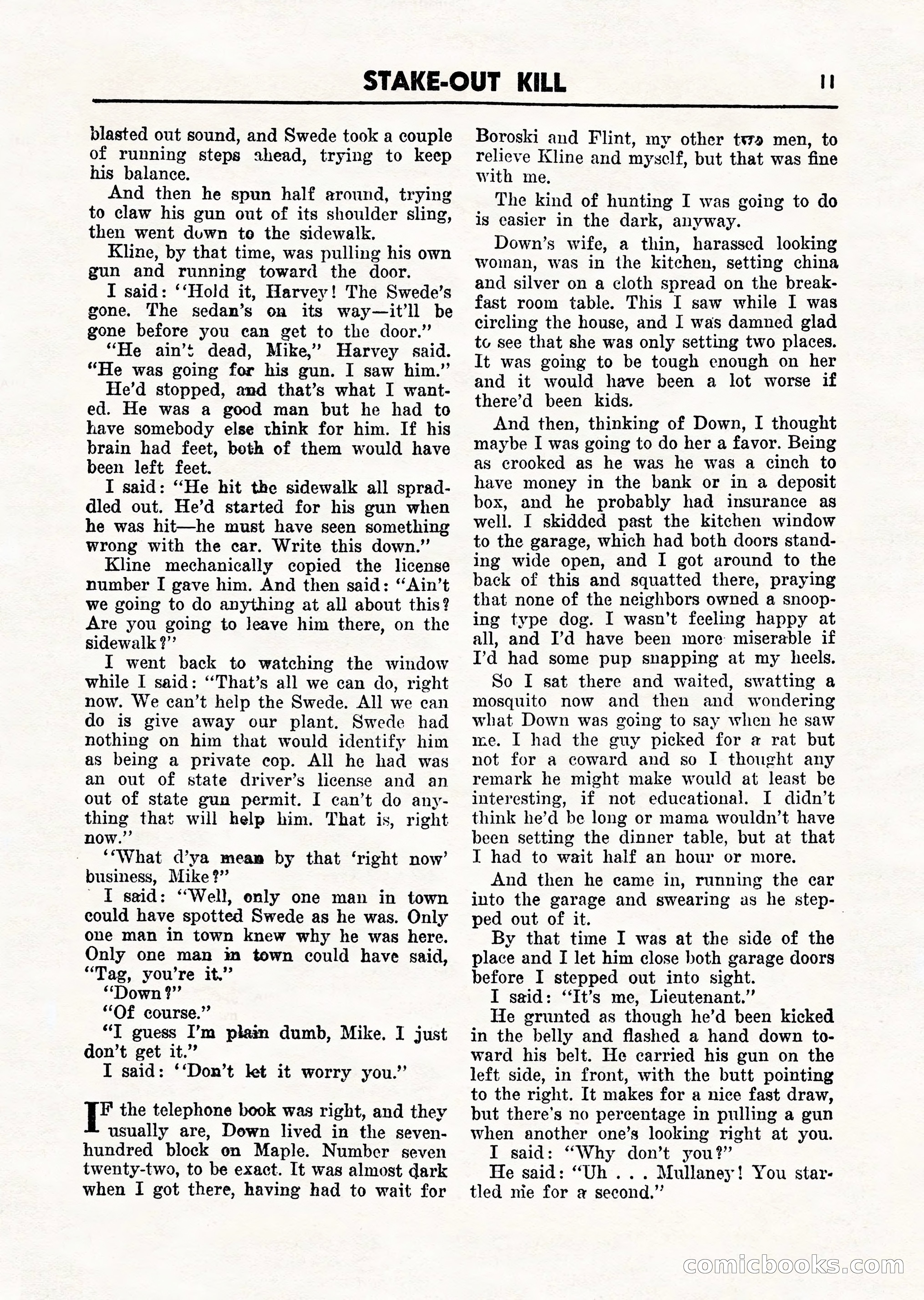 Super Detective, March 1946 — page 13 of 100