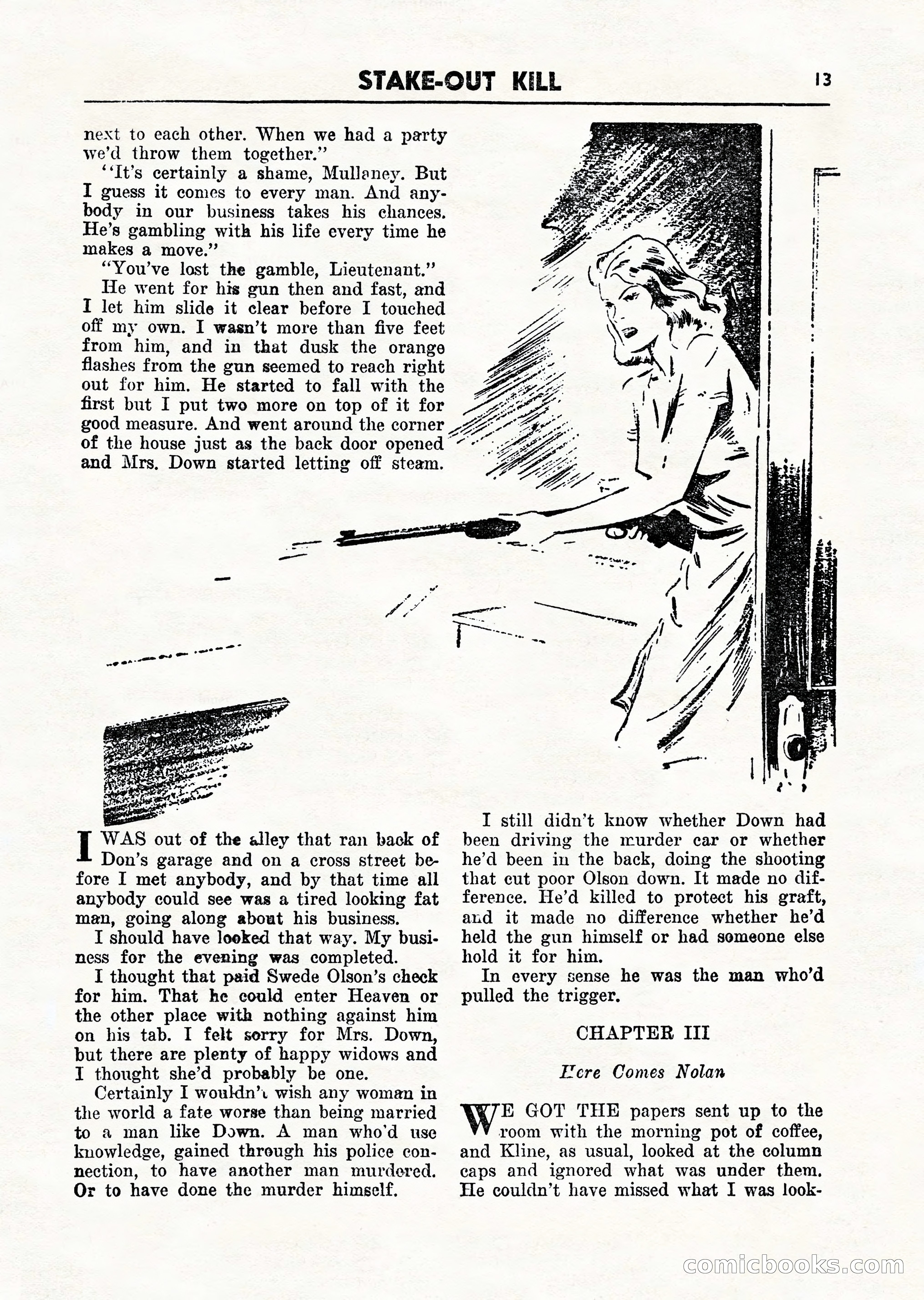 Super Detective, March 1946 — page 15 of 100