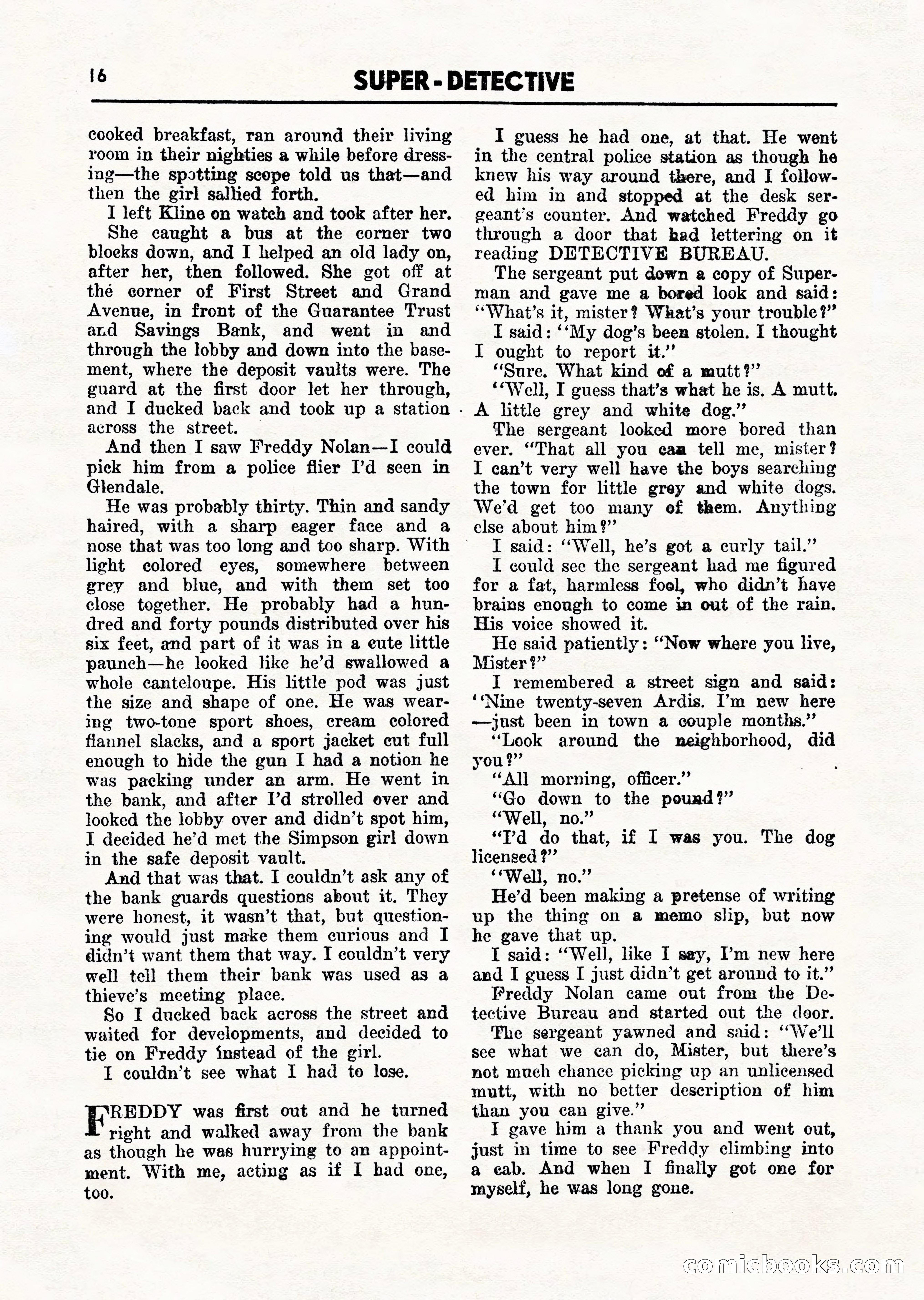 Super Detective, March 1946 — page 18 of 100