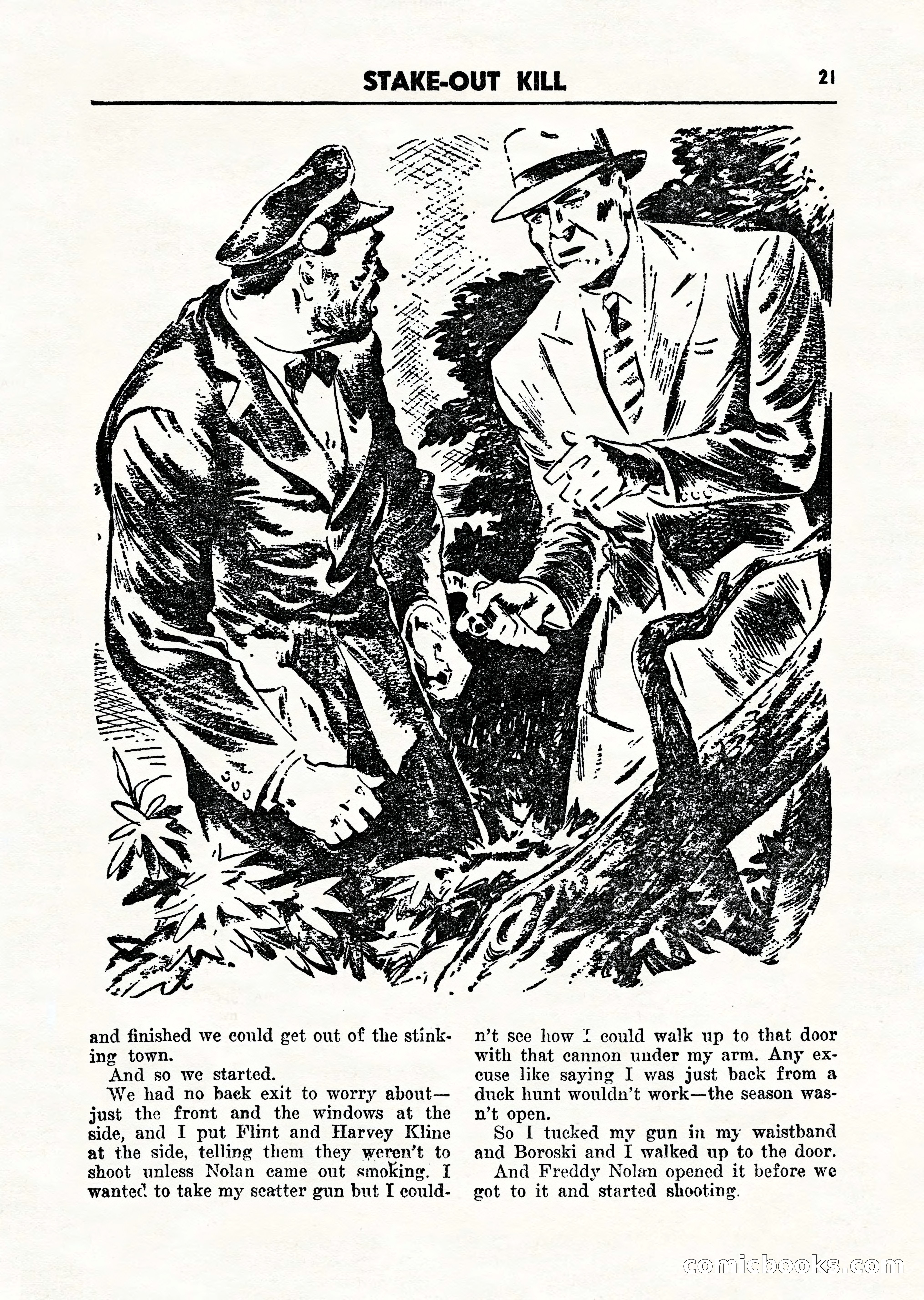 Super Detective, March 1946 — page 23 of 100