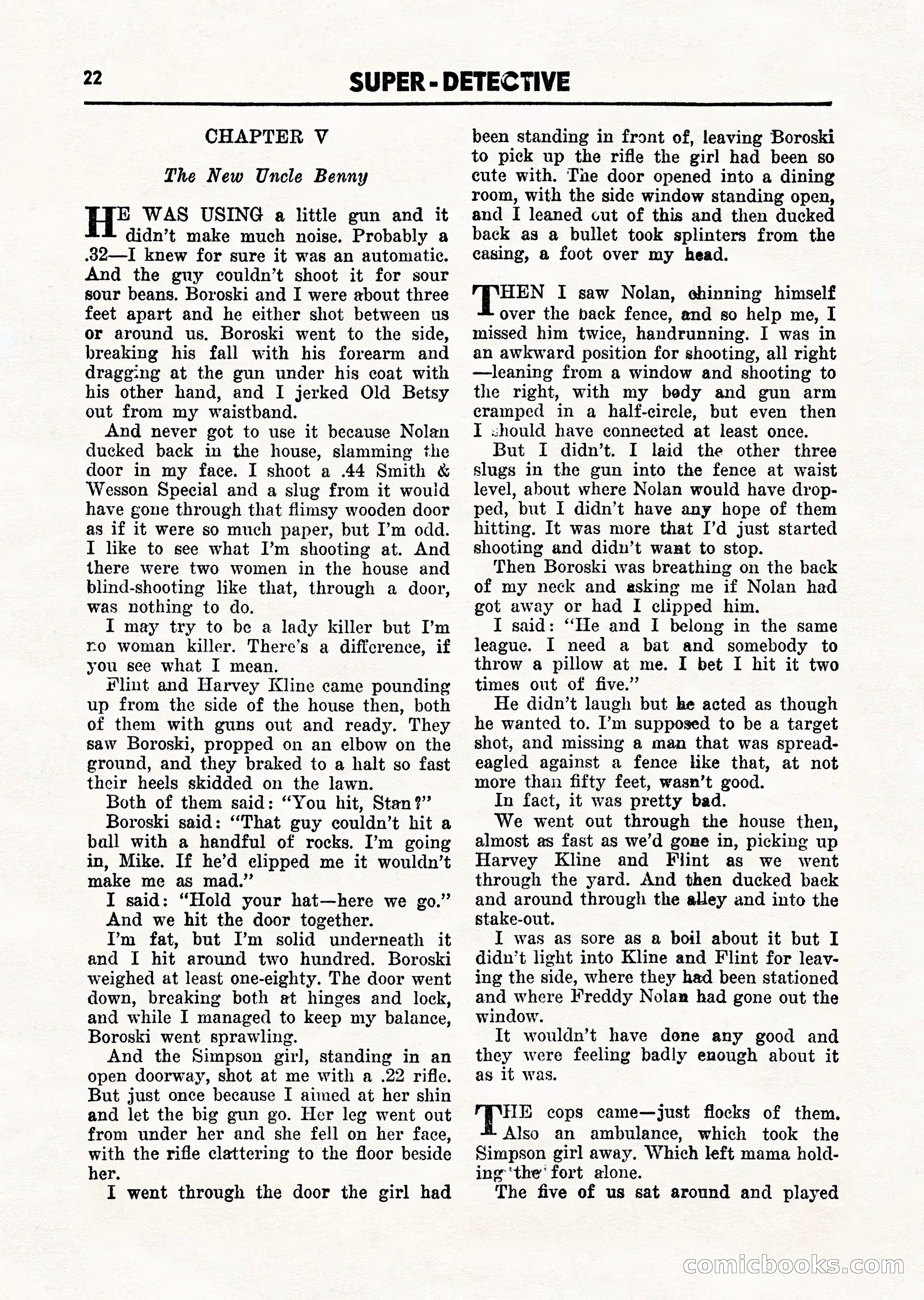 Super Detective, March 1946 — page 24 of 100