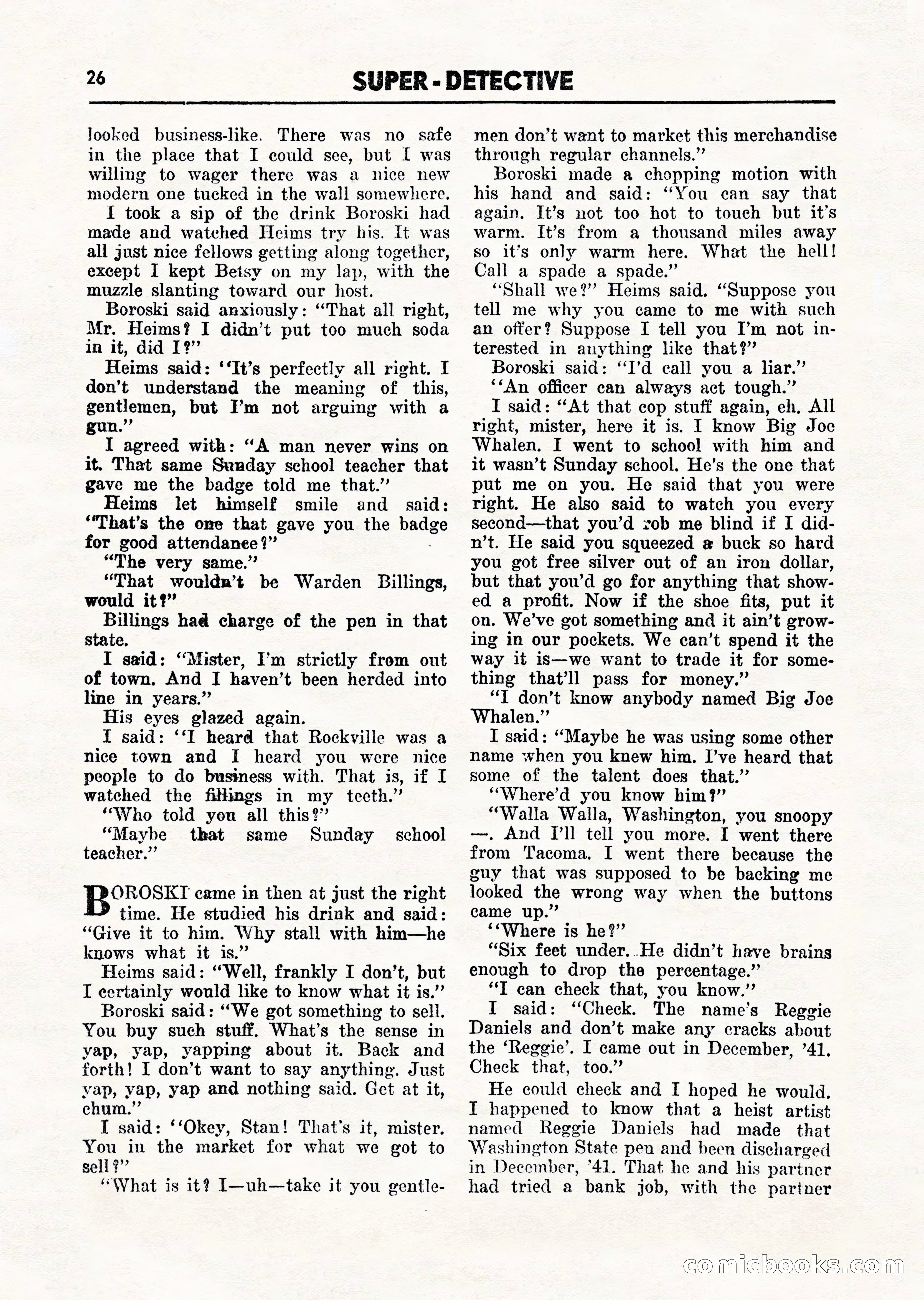 Super Detective, March 1946 — page 28 of 100