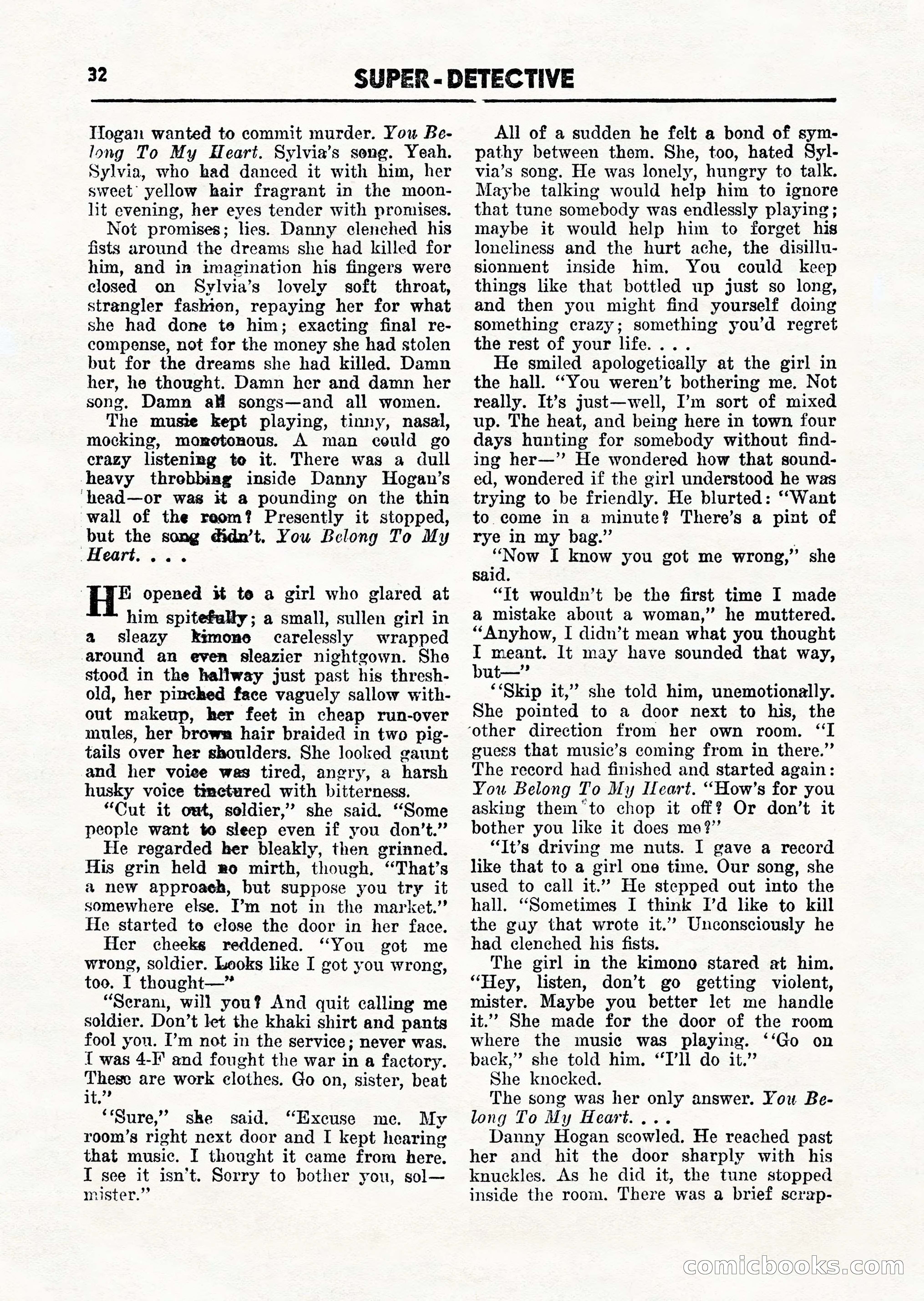 Super Detective, March 1946 — page 34 of 100