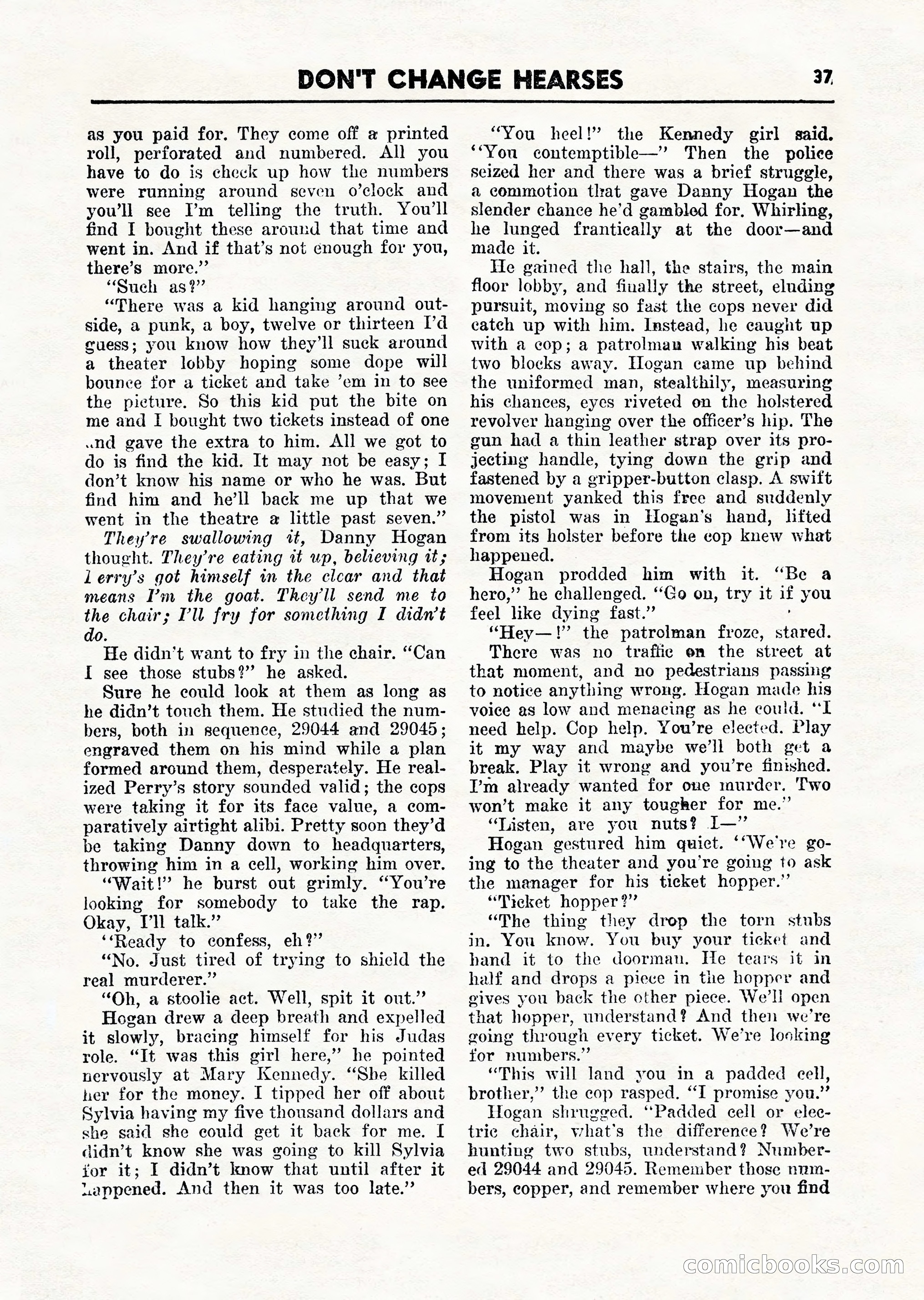 Super Detective, March 1946 — page 39 of 100
