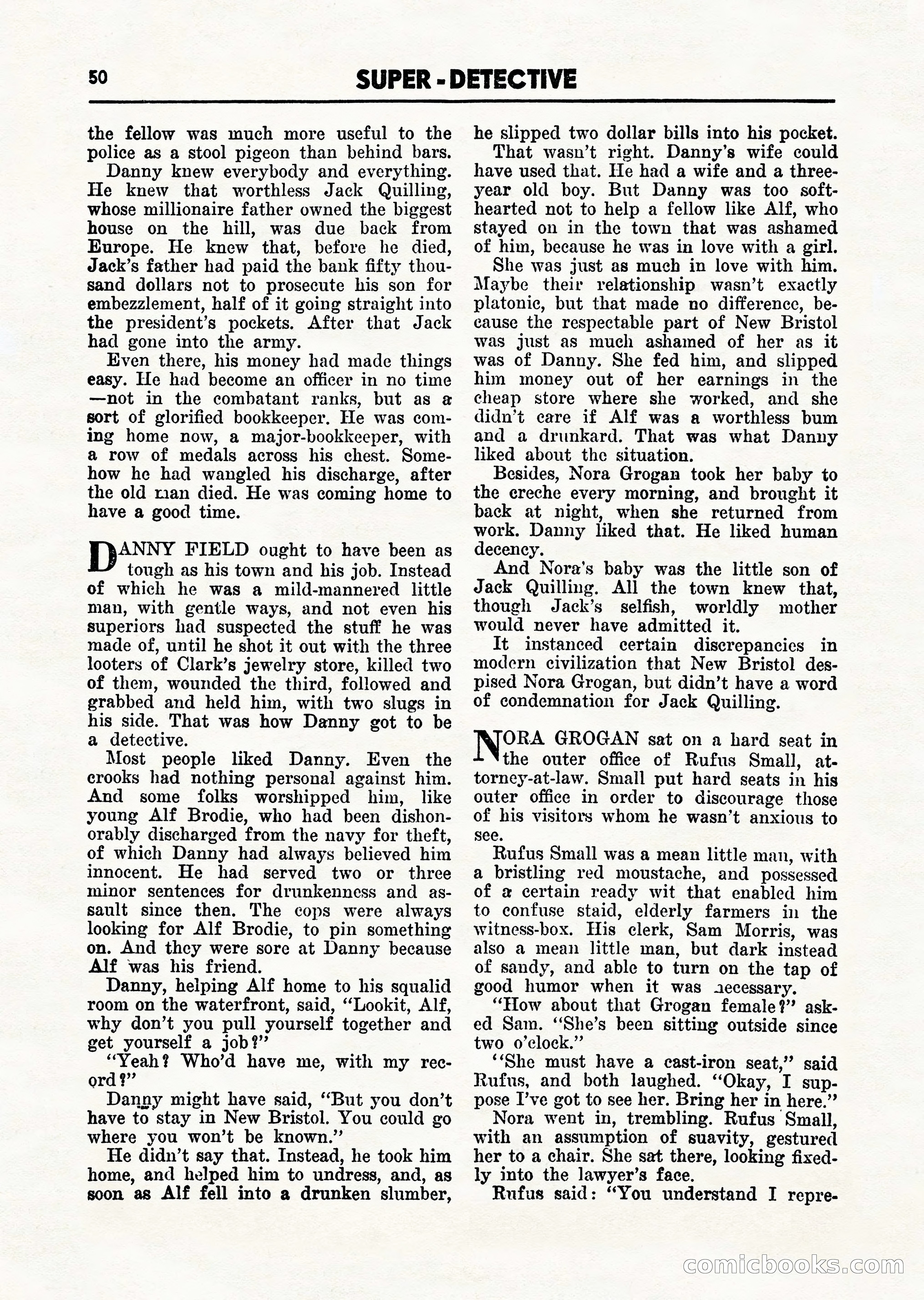 Super Detective, March 1946 — page 52 of 100
