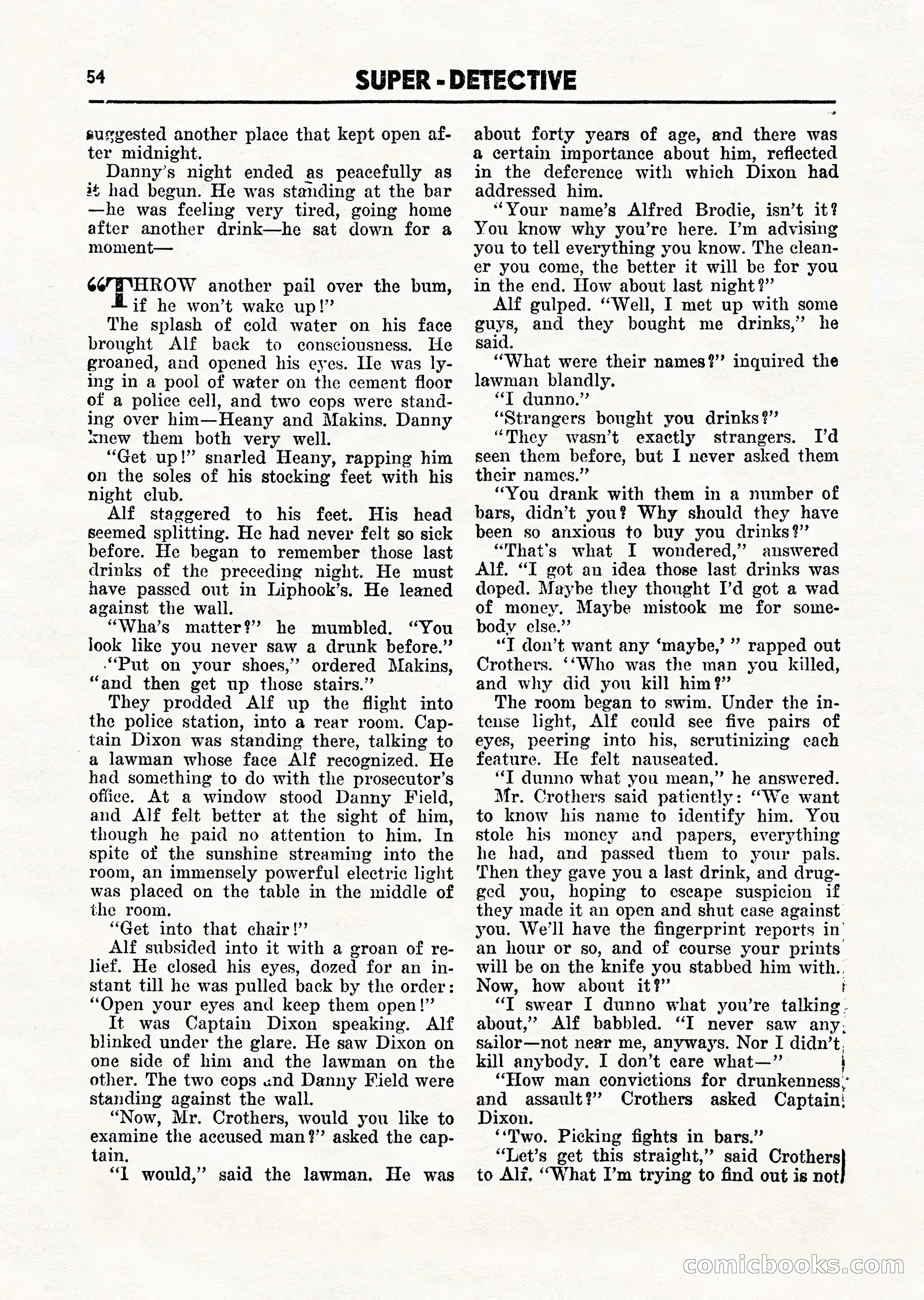 Super Detective, March 1946 — page 56 of 100