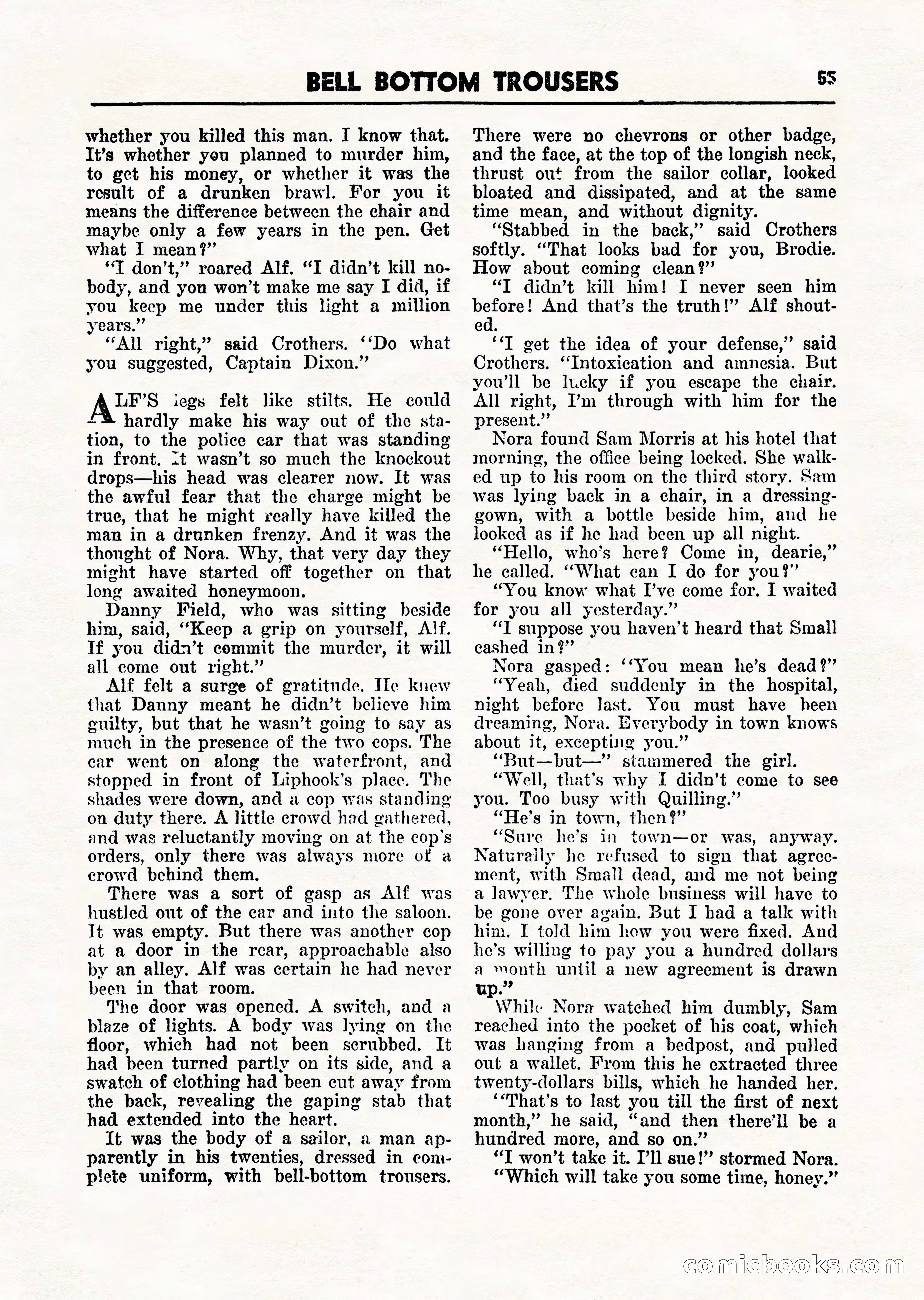 Super Detective, March 1946 — page 57 of 100