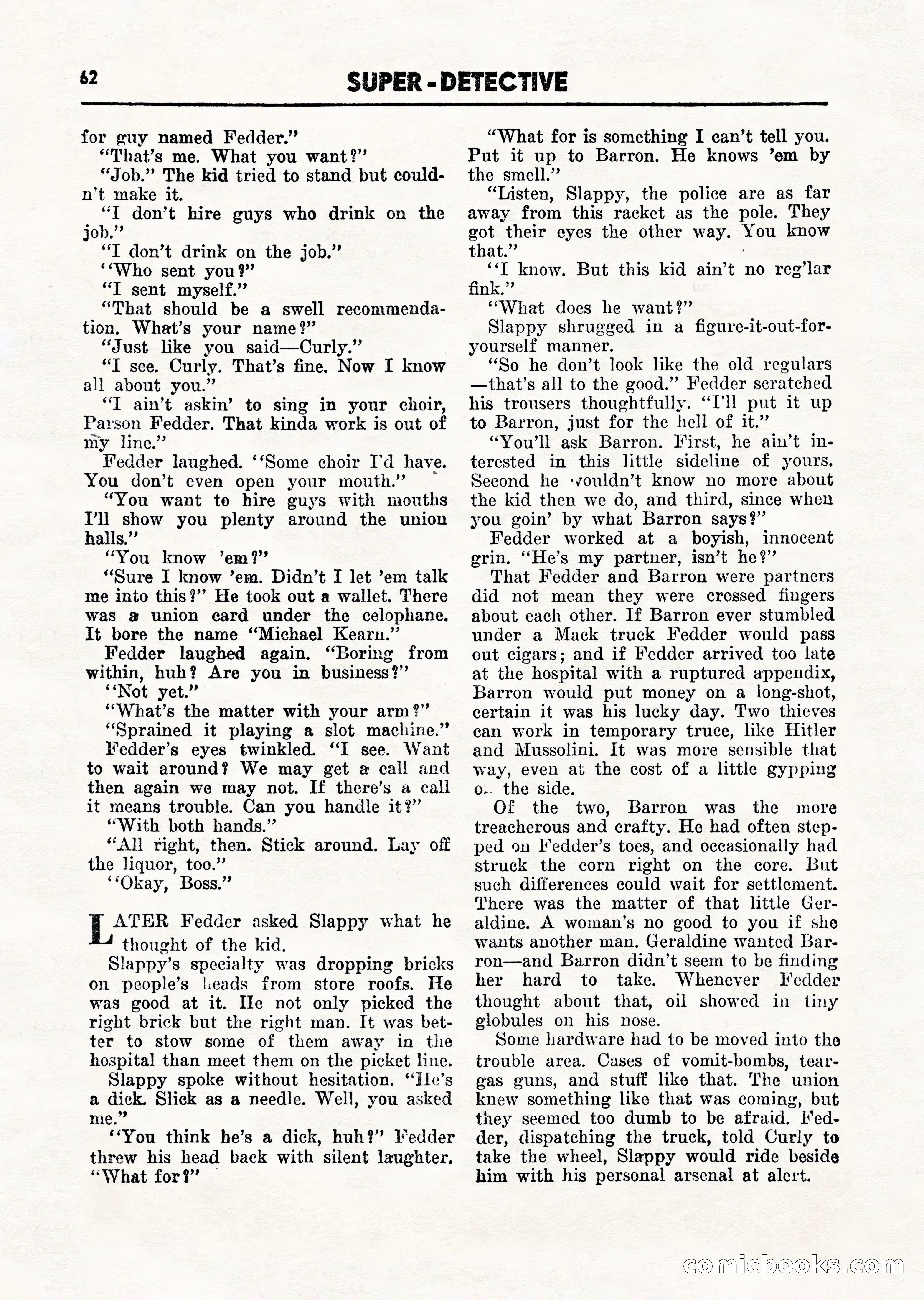 Super Detective, March 1946 — page 64 of 100