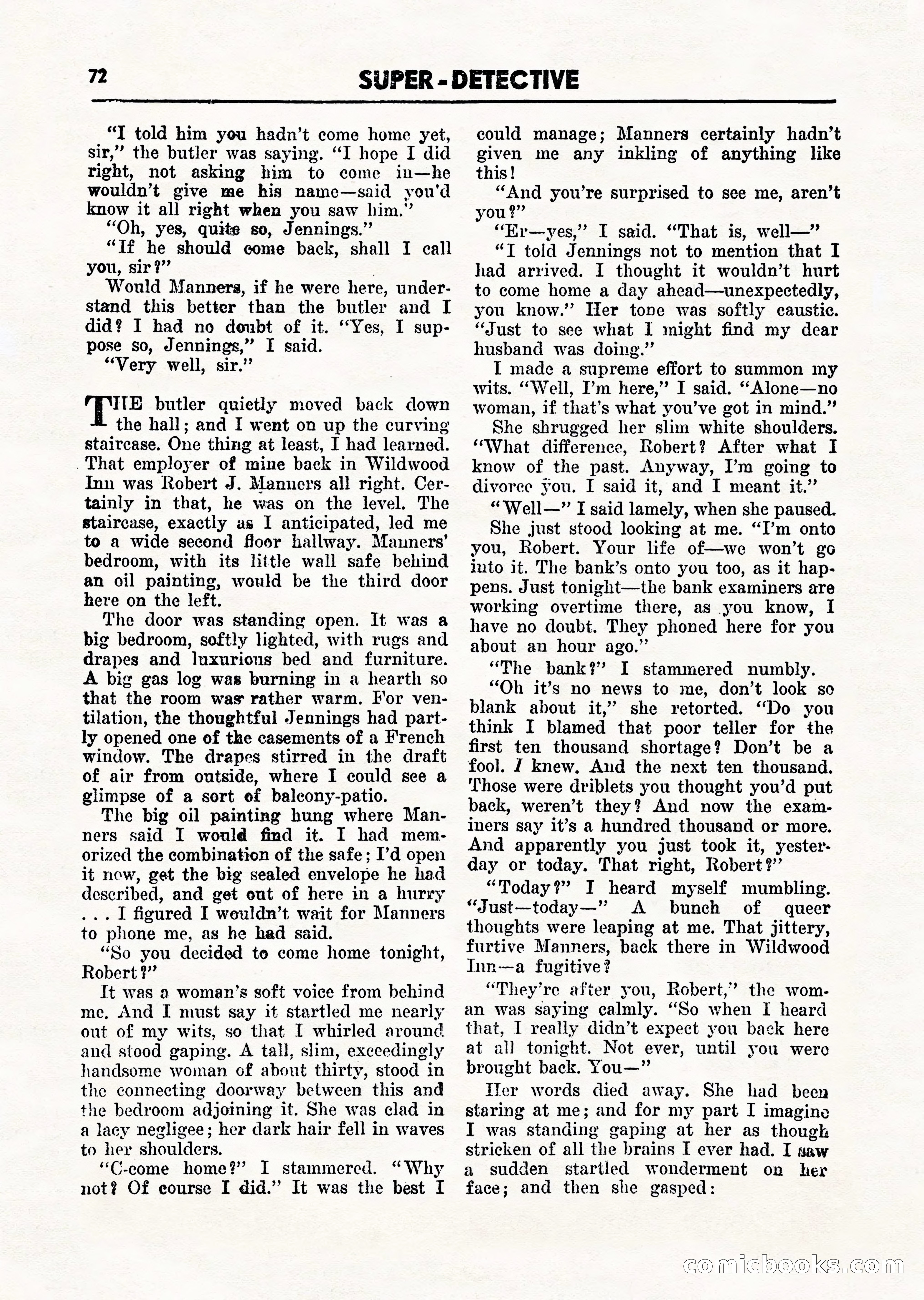 Super Detective, March 1946 — page 74 of 100