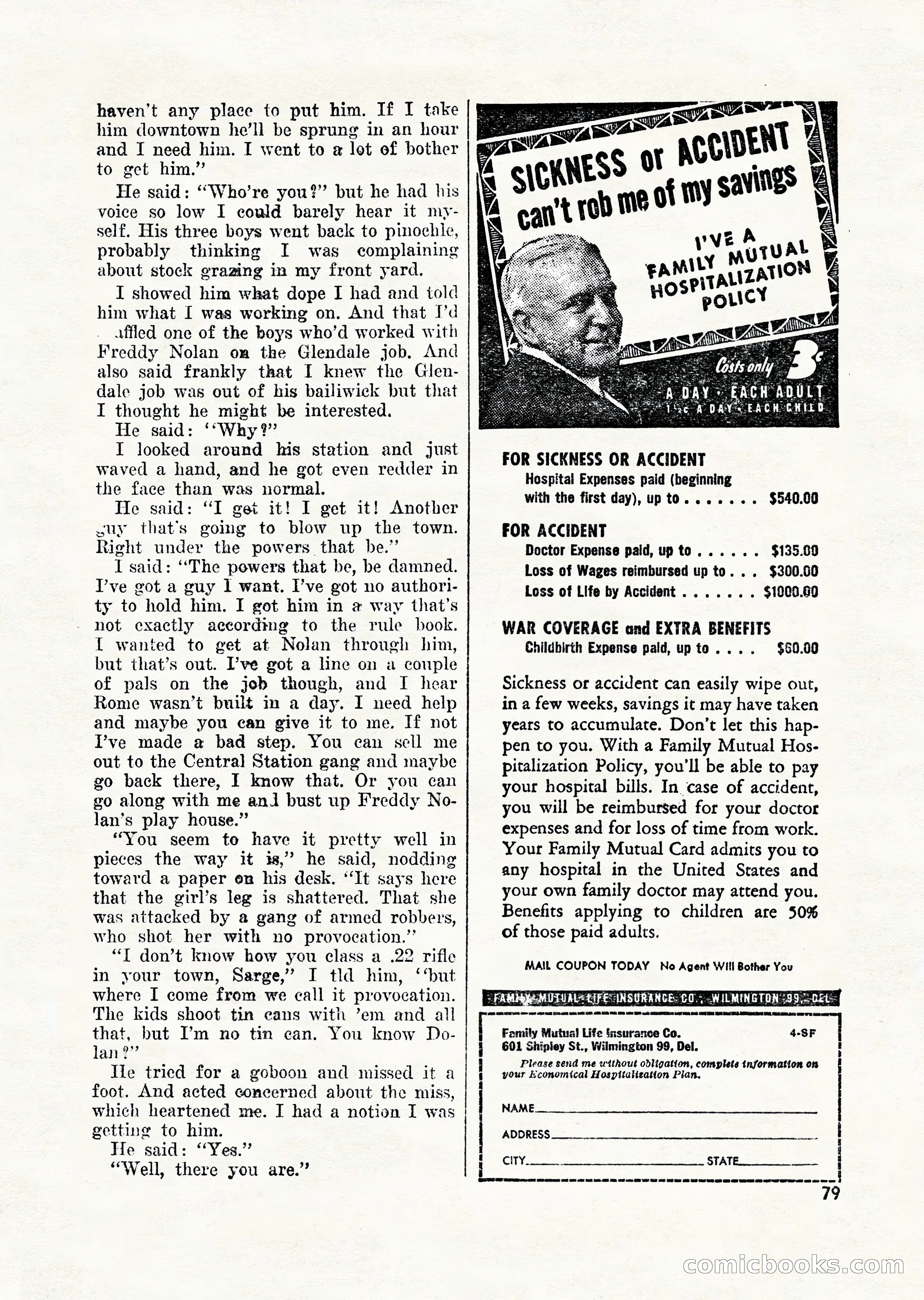 Super Detective, March 1946 — page 81 of 100