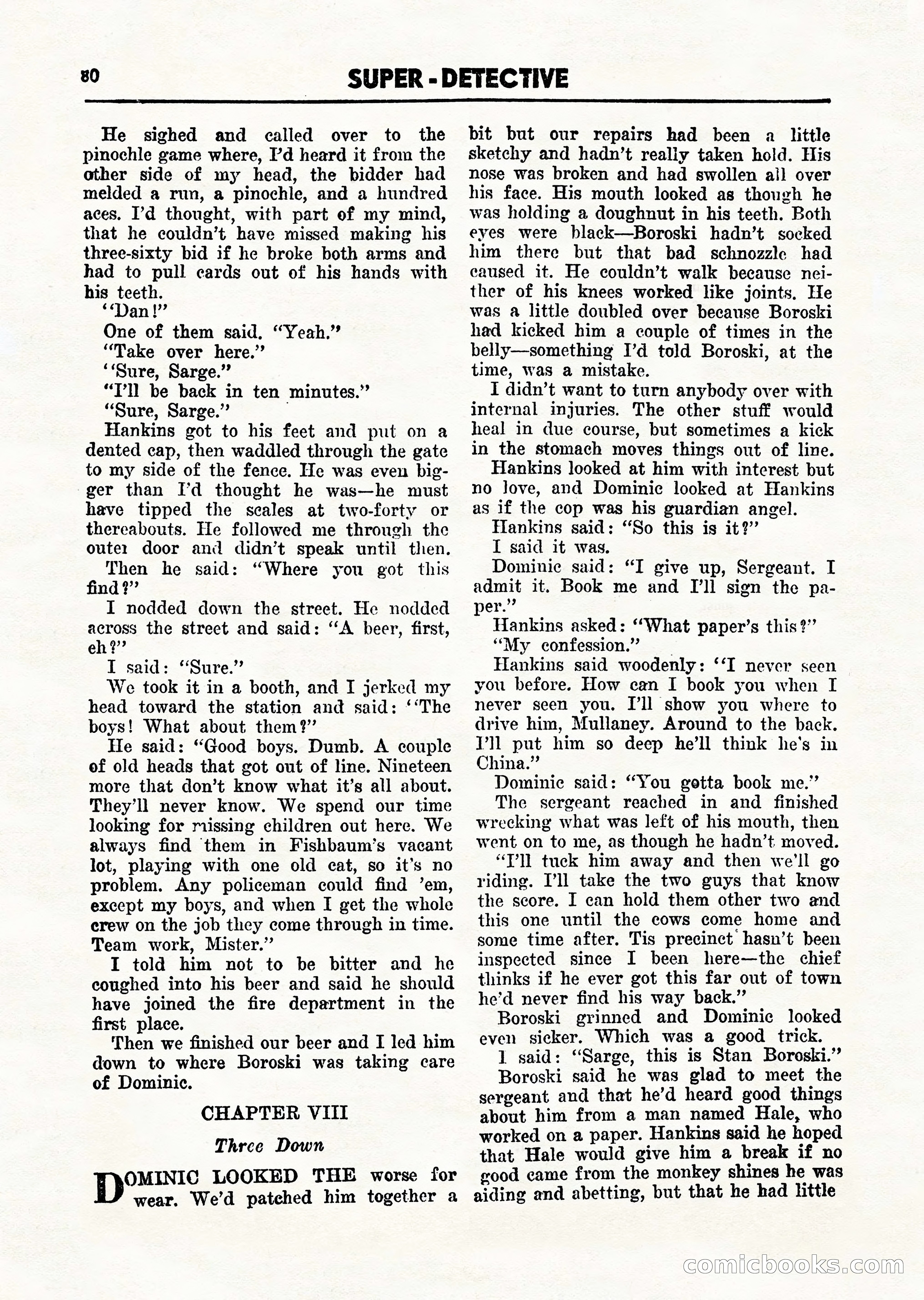Super Detective, March 1946 — page 82 of 100
