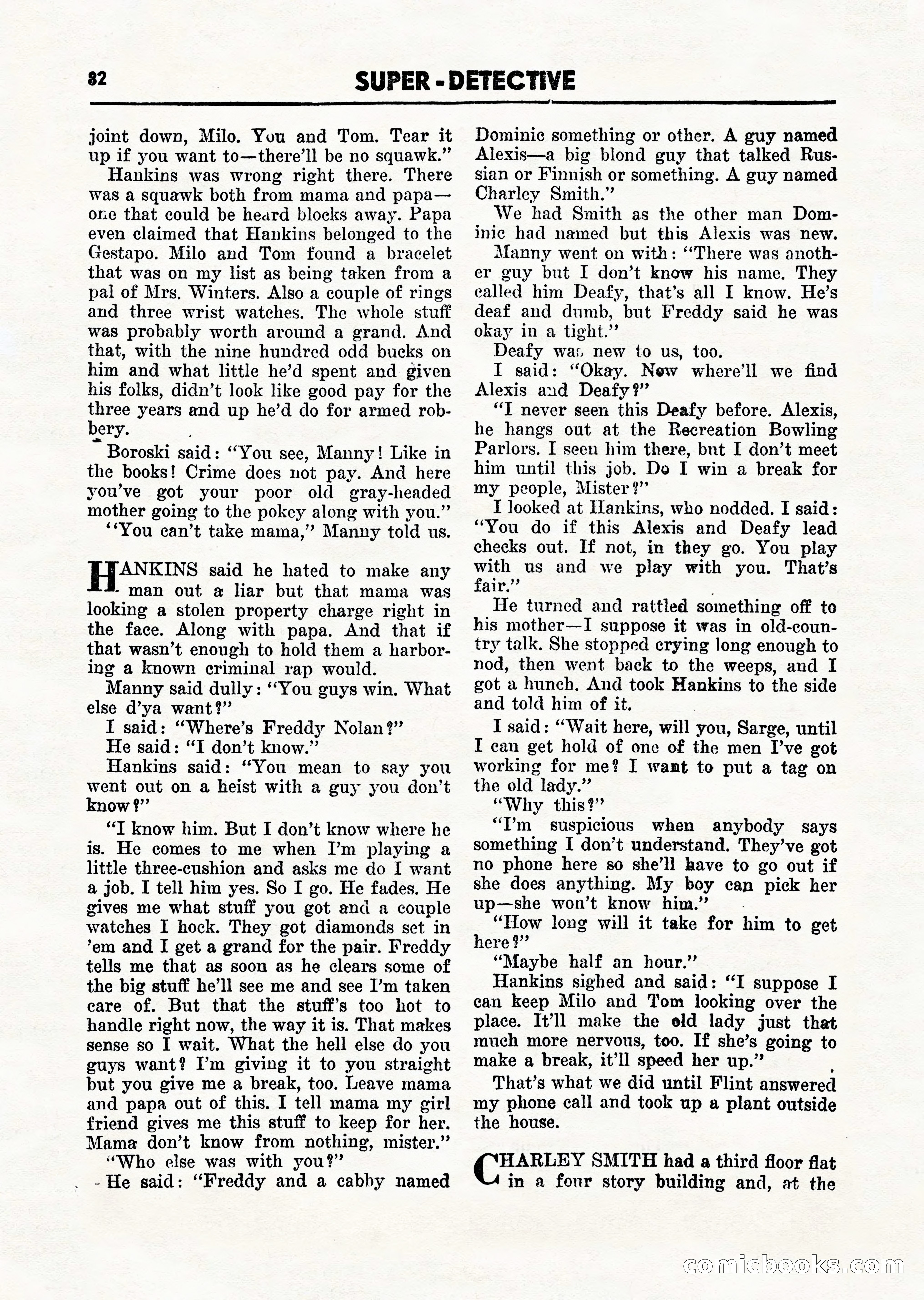 Super Detective, March 1946 — page 84 of 100