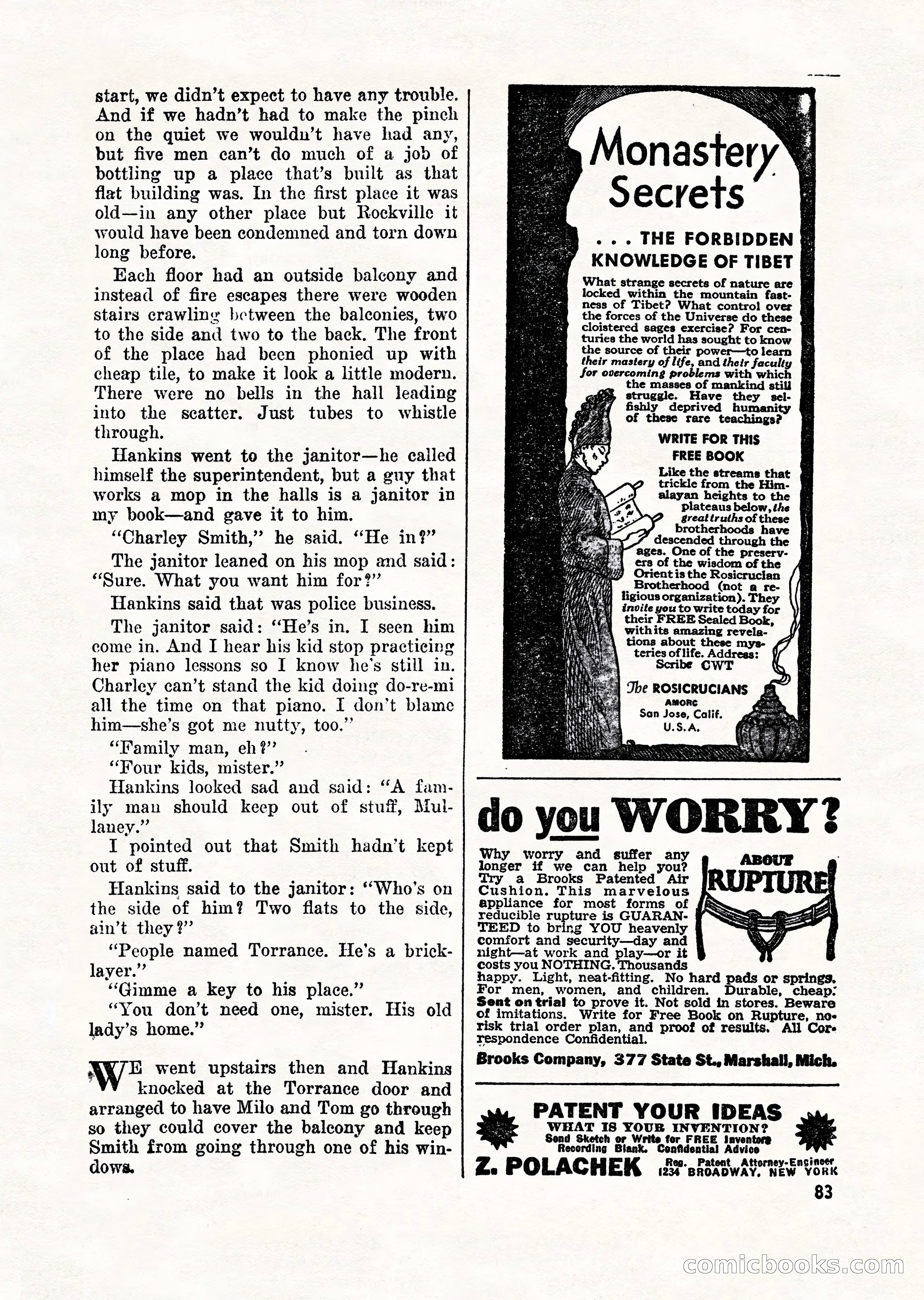 Super Detective, March 1946 — page 85 of 100