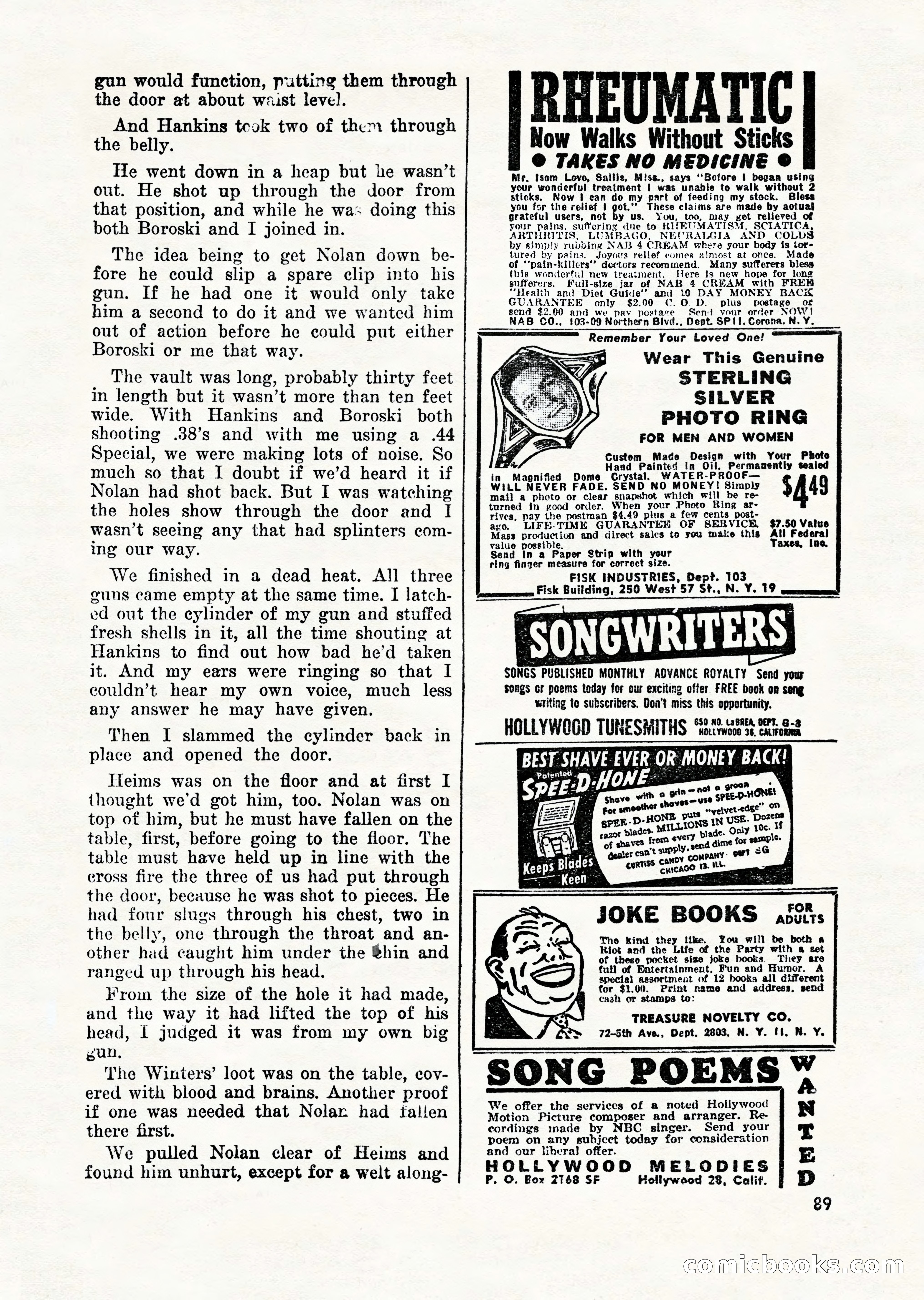 Super Detective, March 1946 — page 91 of 100