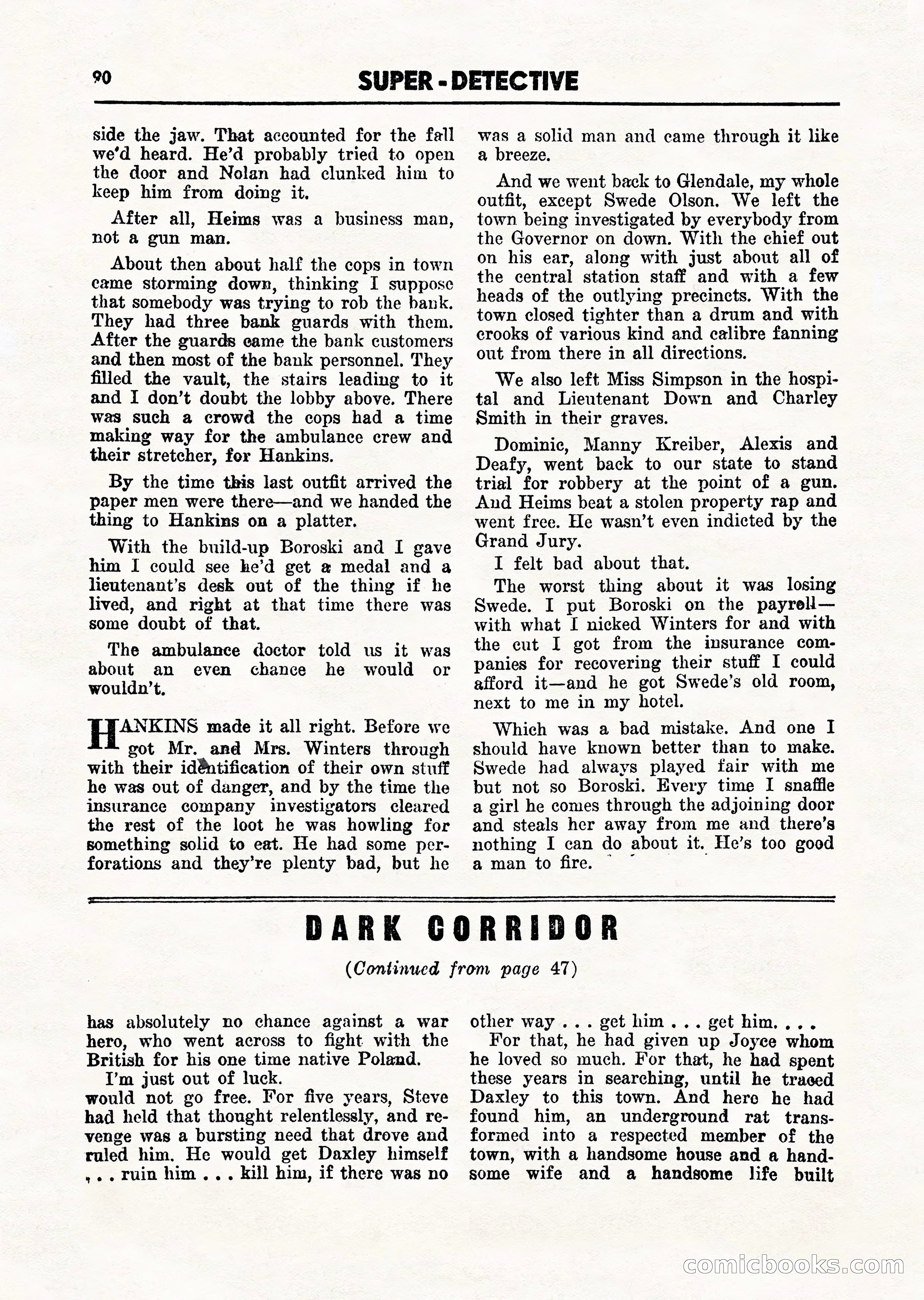 Super Detective, March 1946 — page 92 of 100