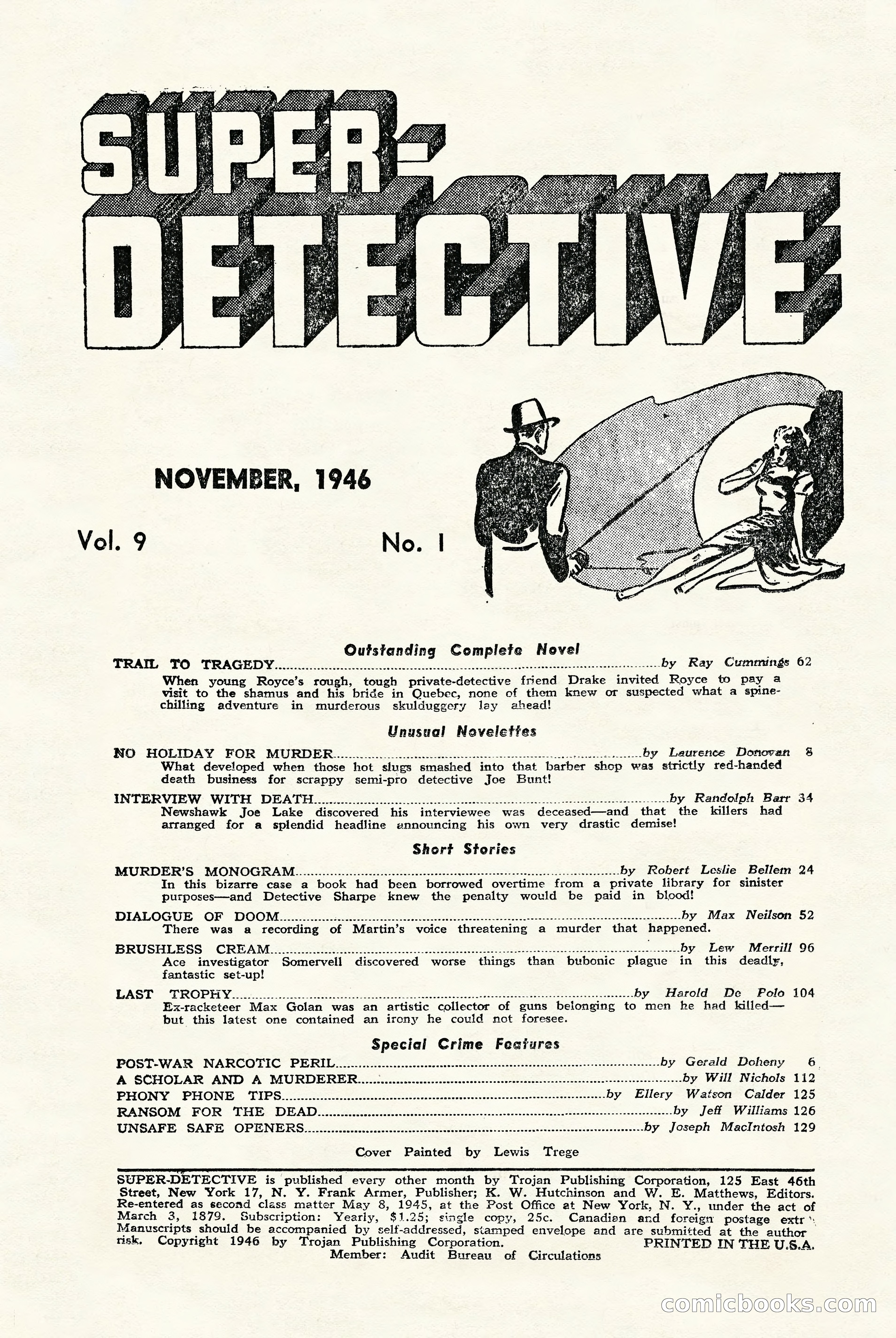 Super-Detective, November 1946 — page 4 of 132