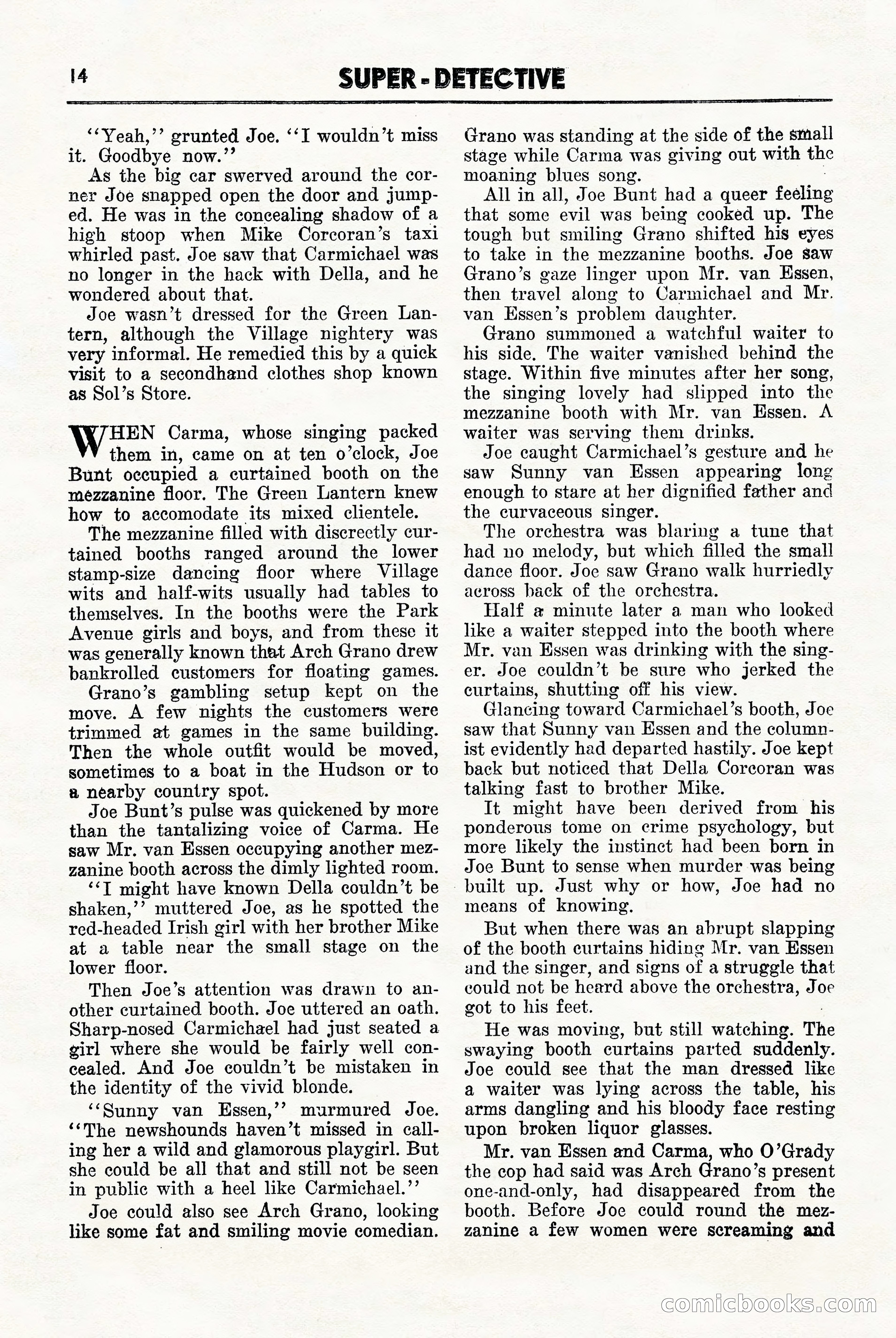 Super-Detective, November 1946 — page 14 of 132