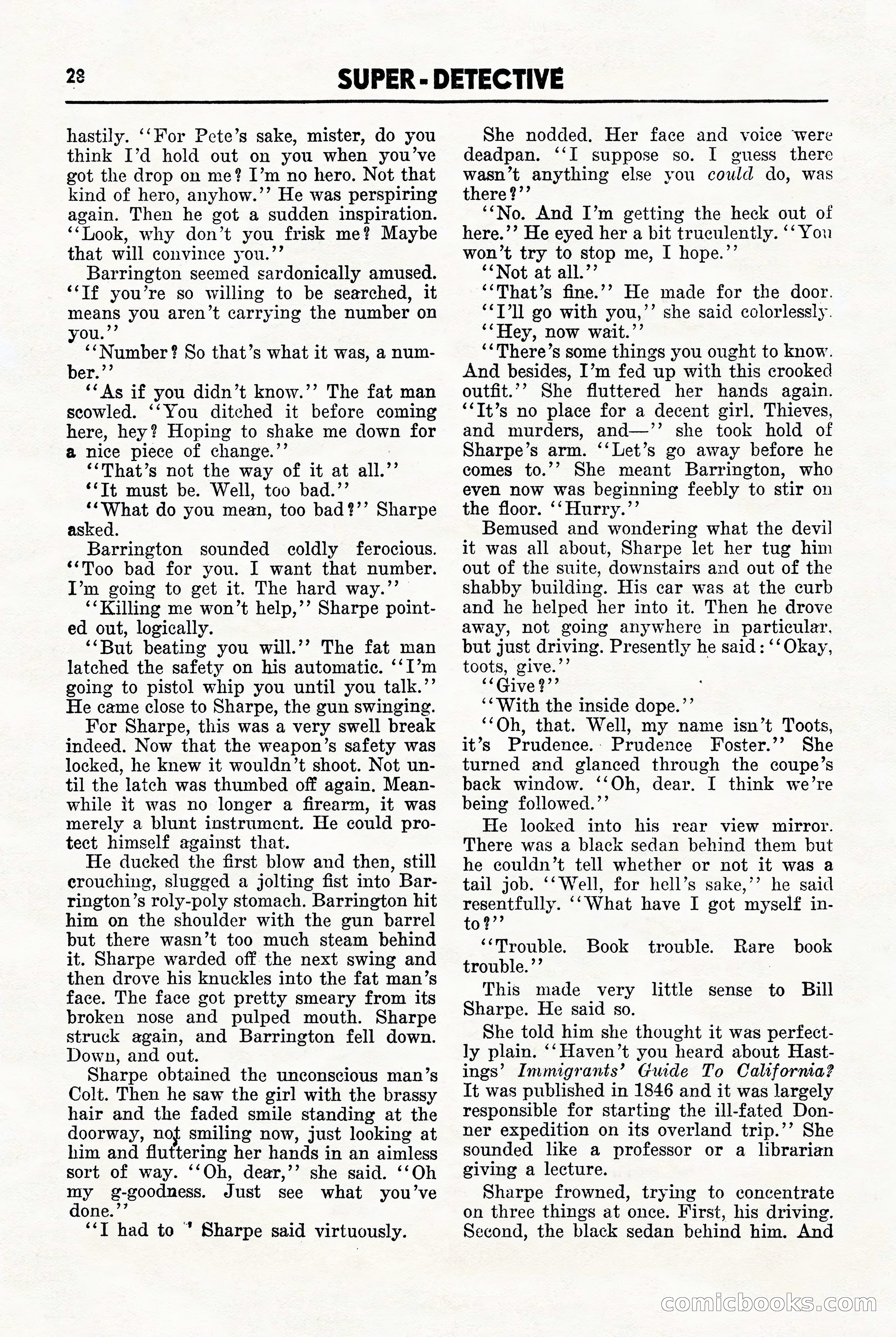 Super-Detective, November 1946 — page 28 of 132