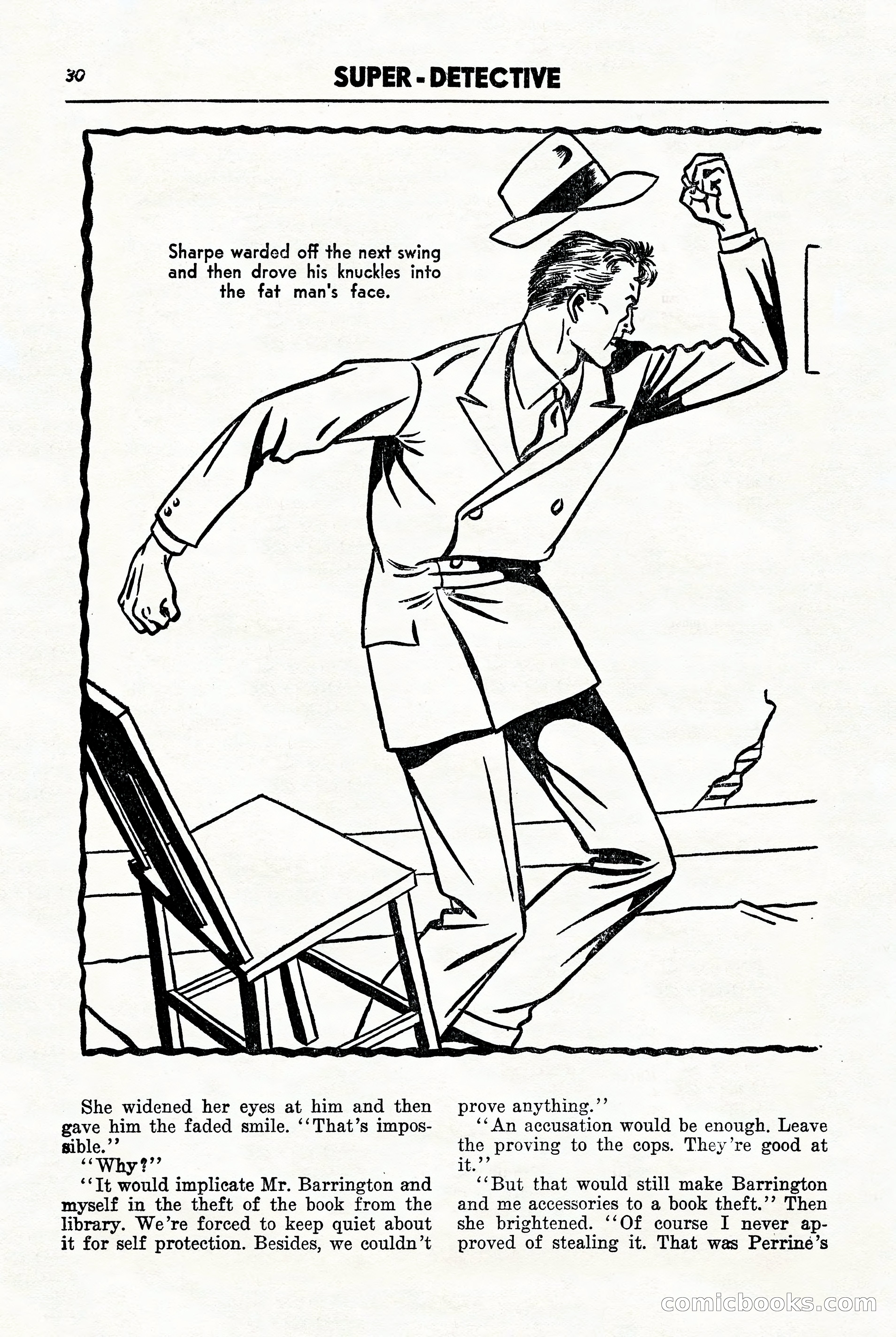 Super-Detective, November 1946 — page 30 of 132