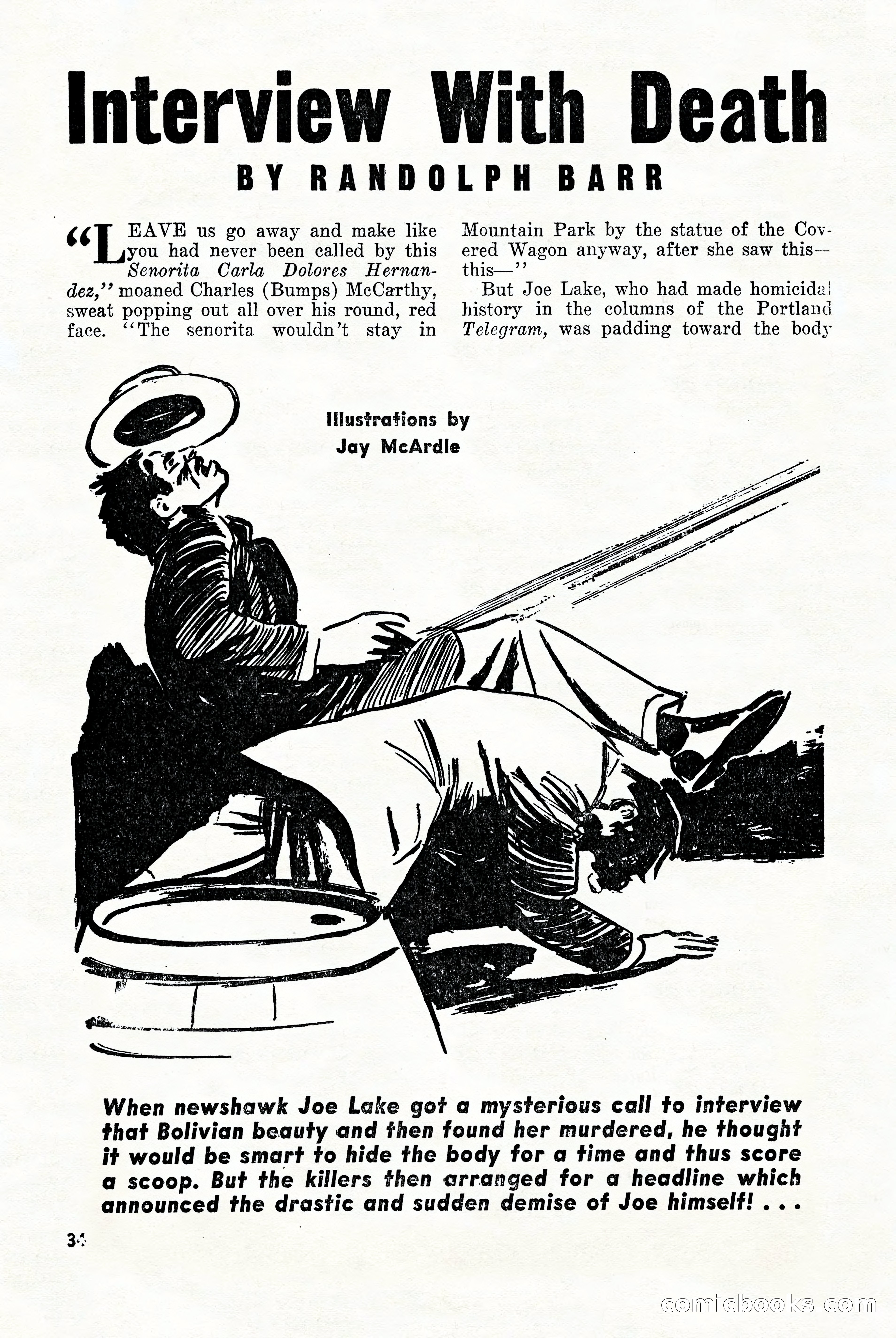 Super-Detective, November 1946 — page 34 of 132